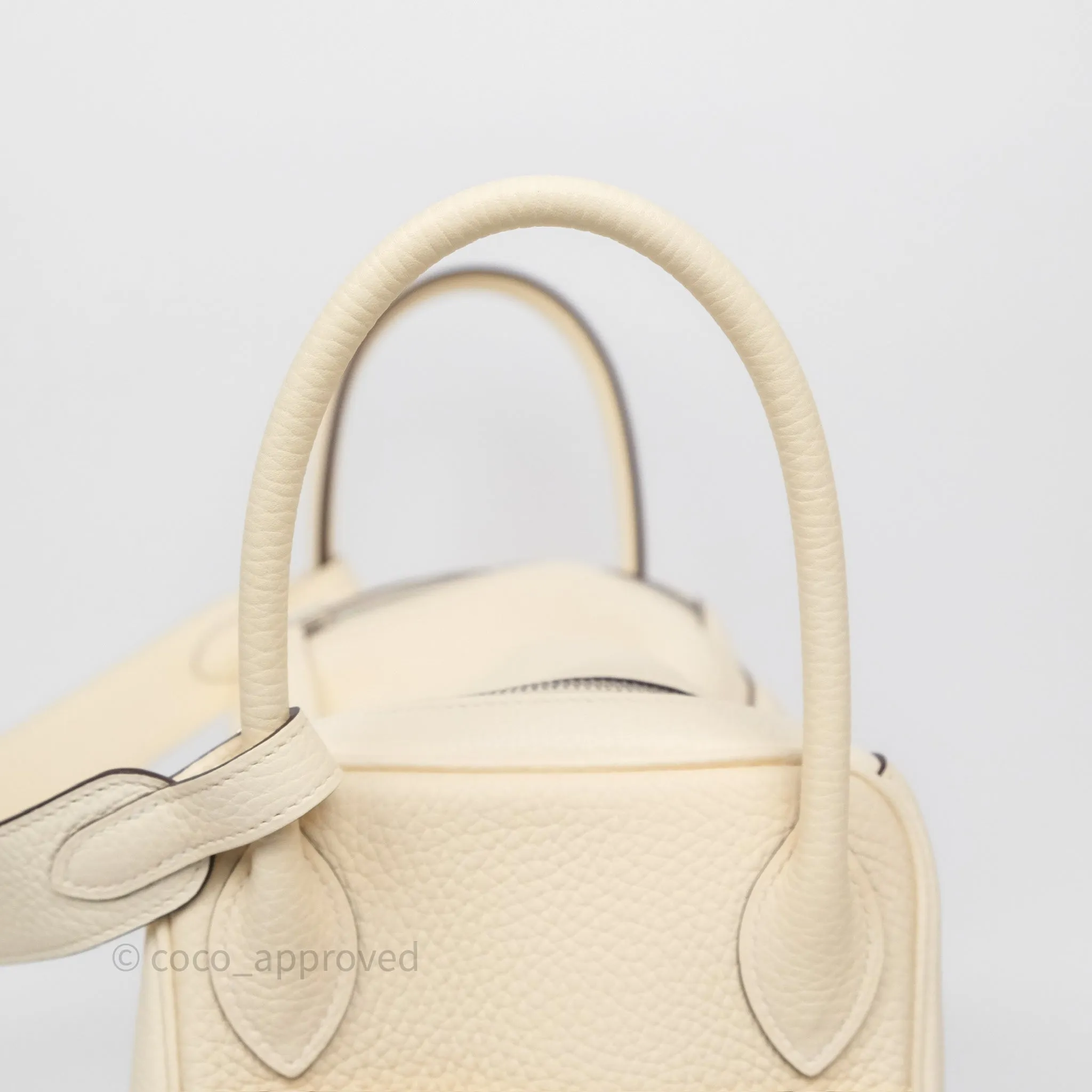 Herms Lindy 30 Nata I2 Clemence Palladium Hardware