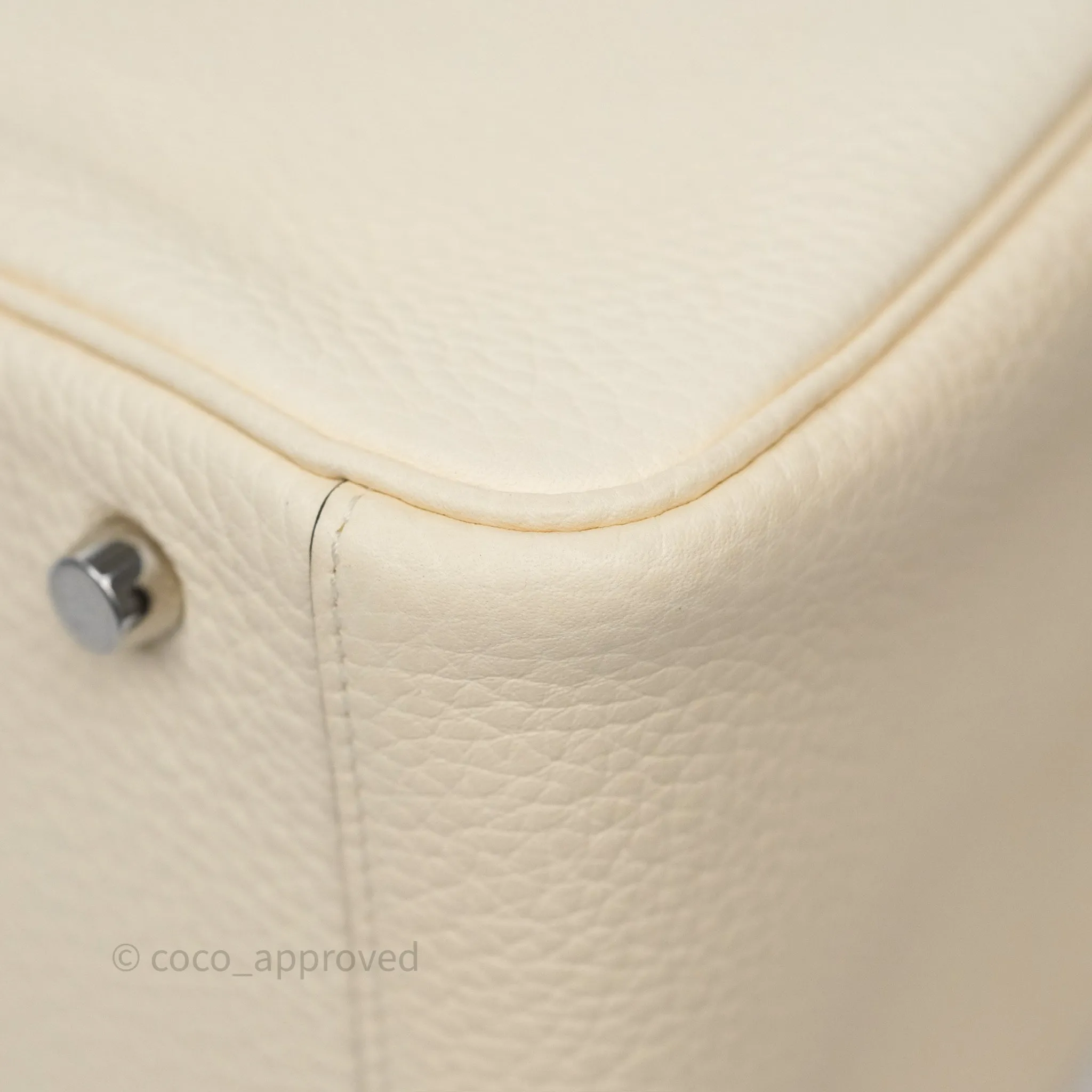 Herms Lindy 30 Nata I2 Clemence Palladium Hardware