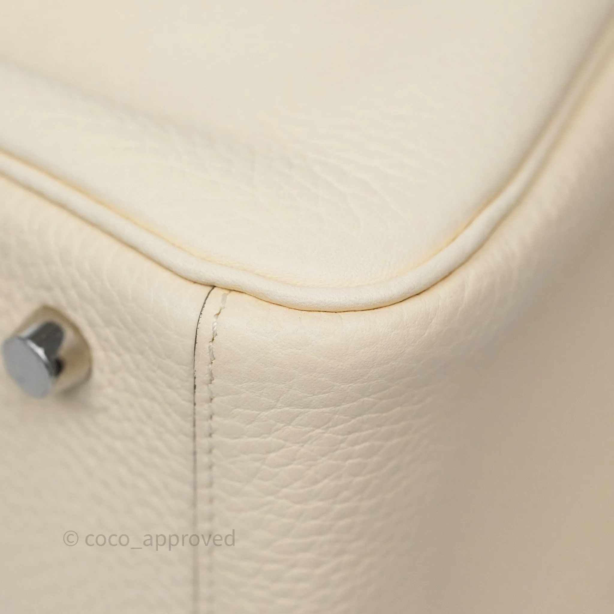 Herms Lindy 30 Nata I2 Clemence Palladium Hardware