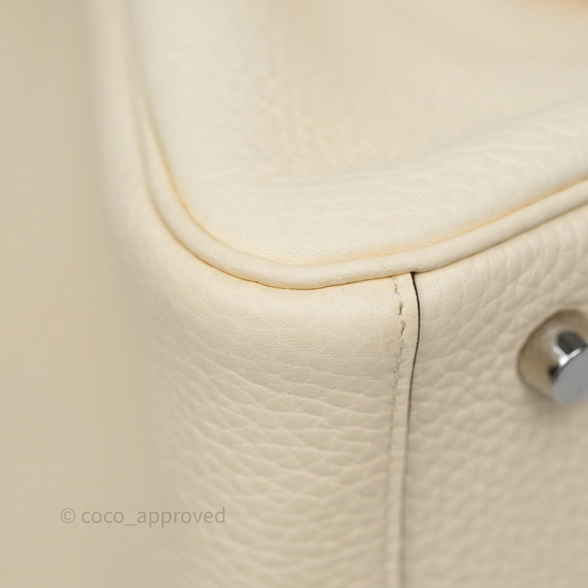 Herms Lindy 30 Nata I2 Clemence Palladium Hardware