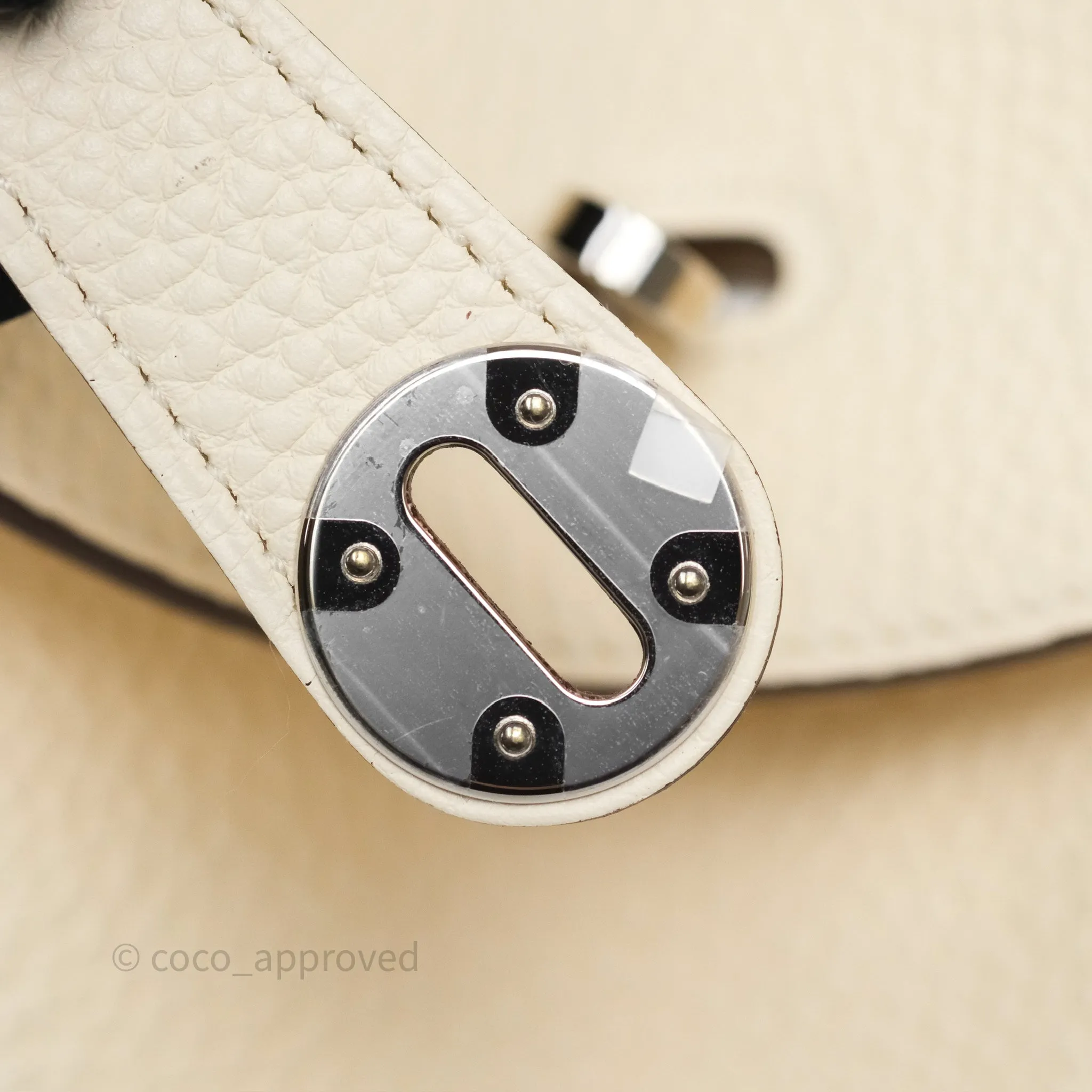 Herms Lindy 30 Nata I2 Clemence Palladium Hardware