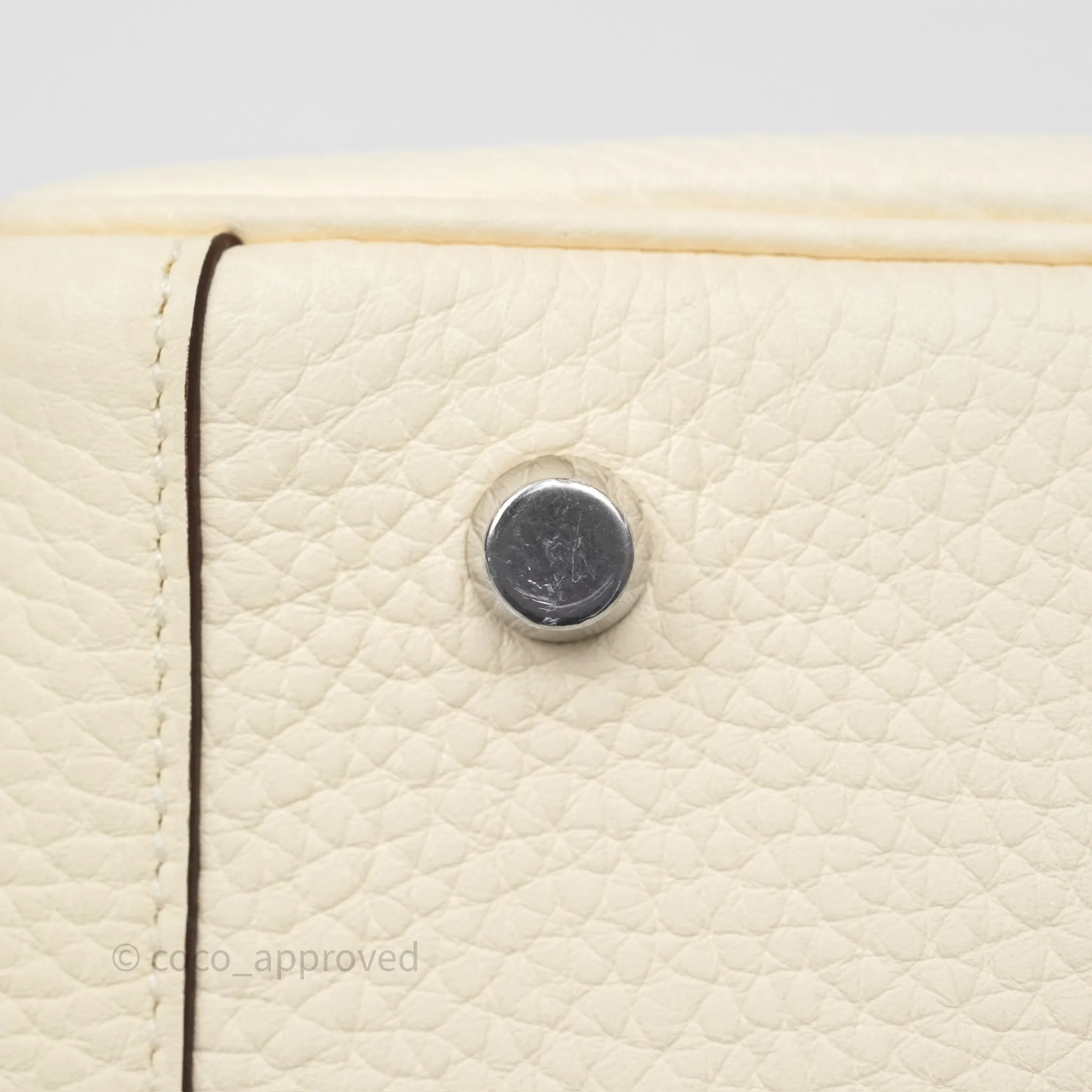 Herms Lindy 30 Nata I2 Clemence Palladium Hardware