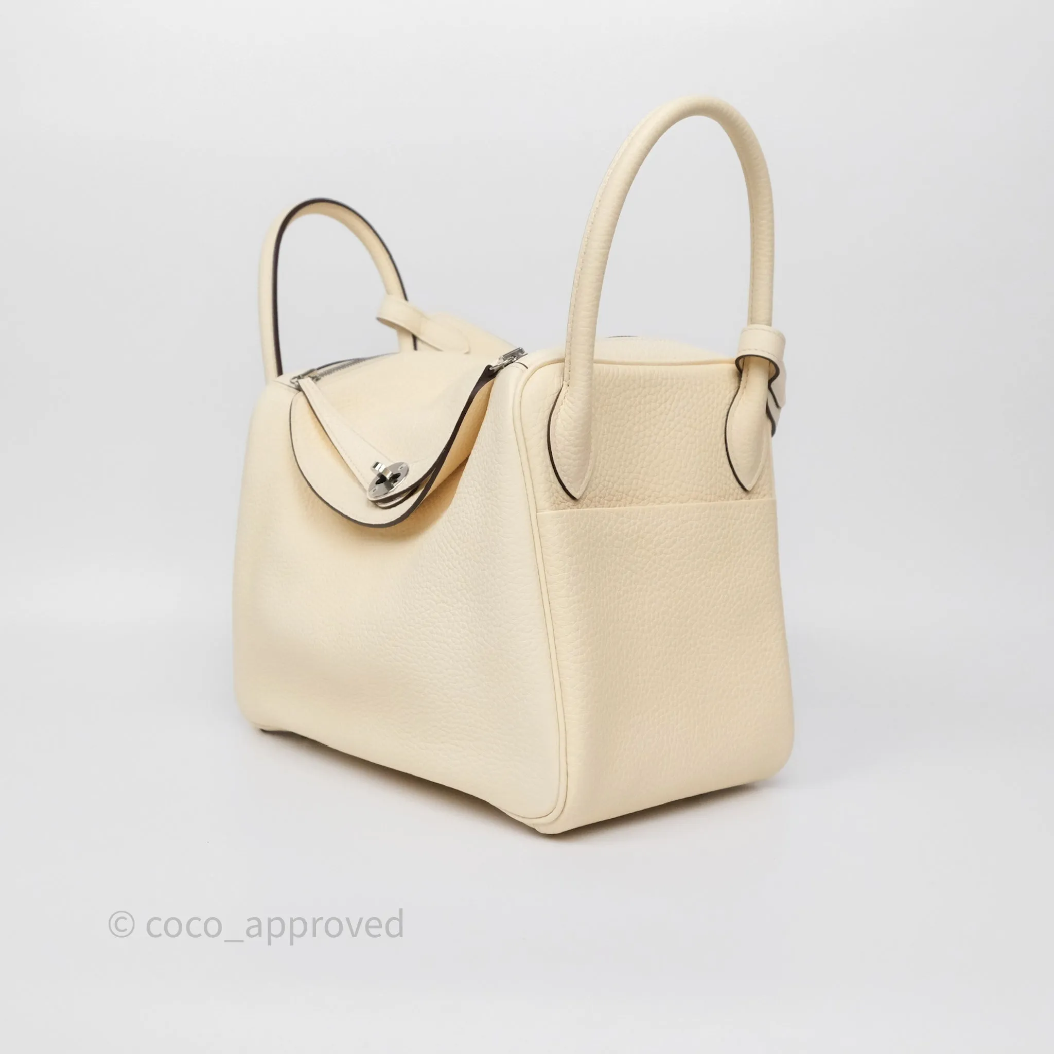 Herms Lindy 30 Nata I2 Clemence Palladium Hardware