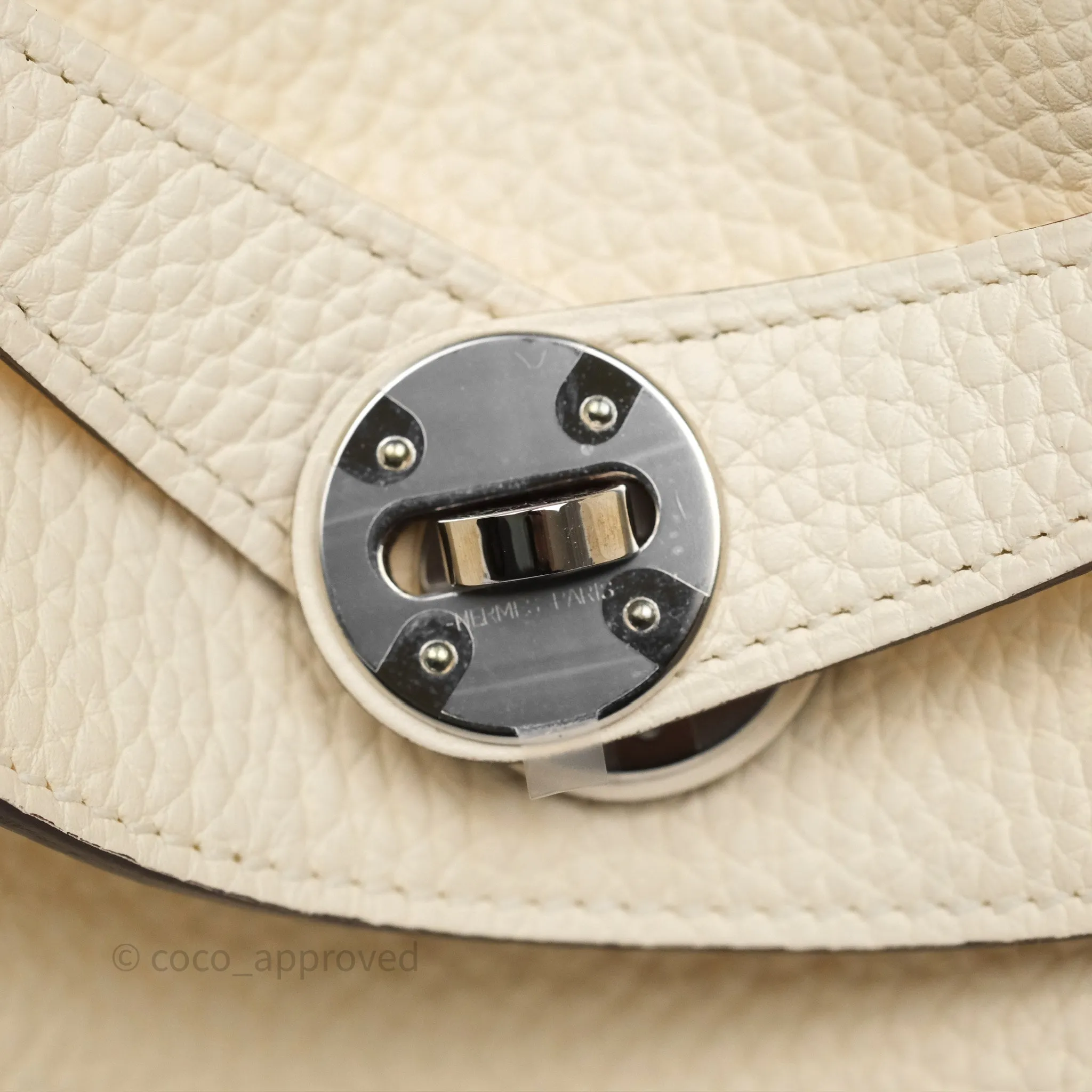 Herms Lindy 30 Nata I2 Clemence Palladium Hardware