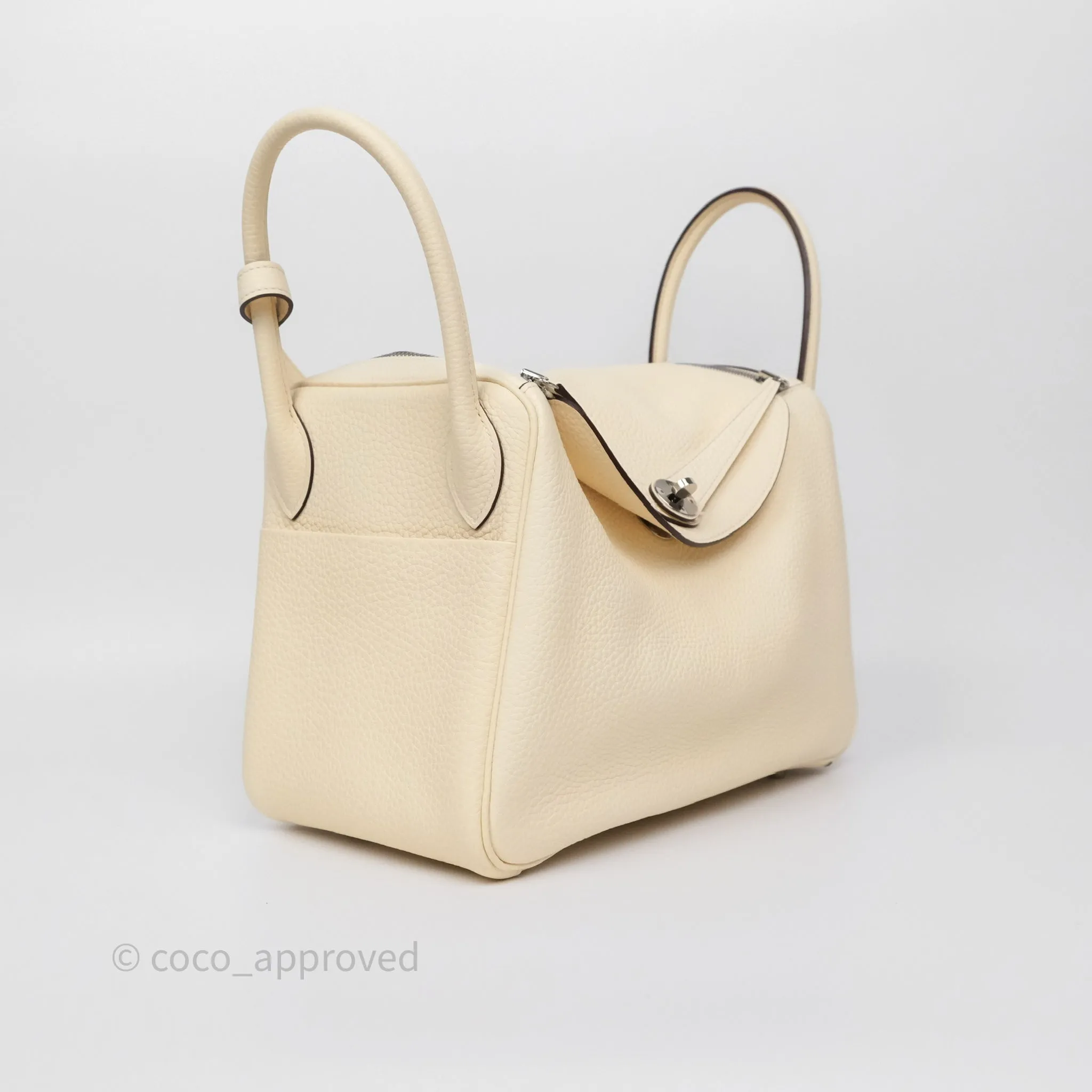Herms Lindy 30 Nata I2 Clemence Palladium Hardware