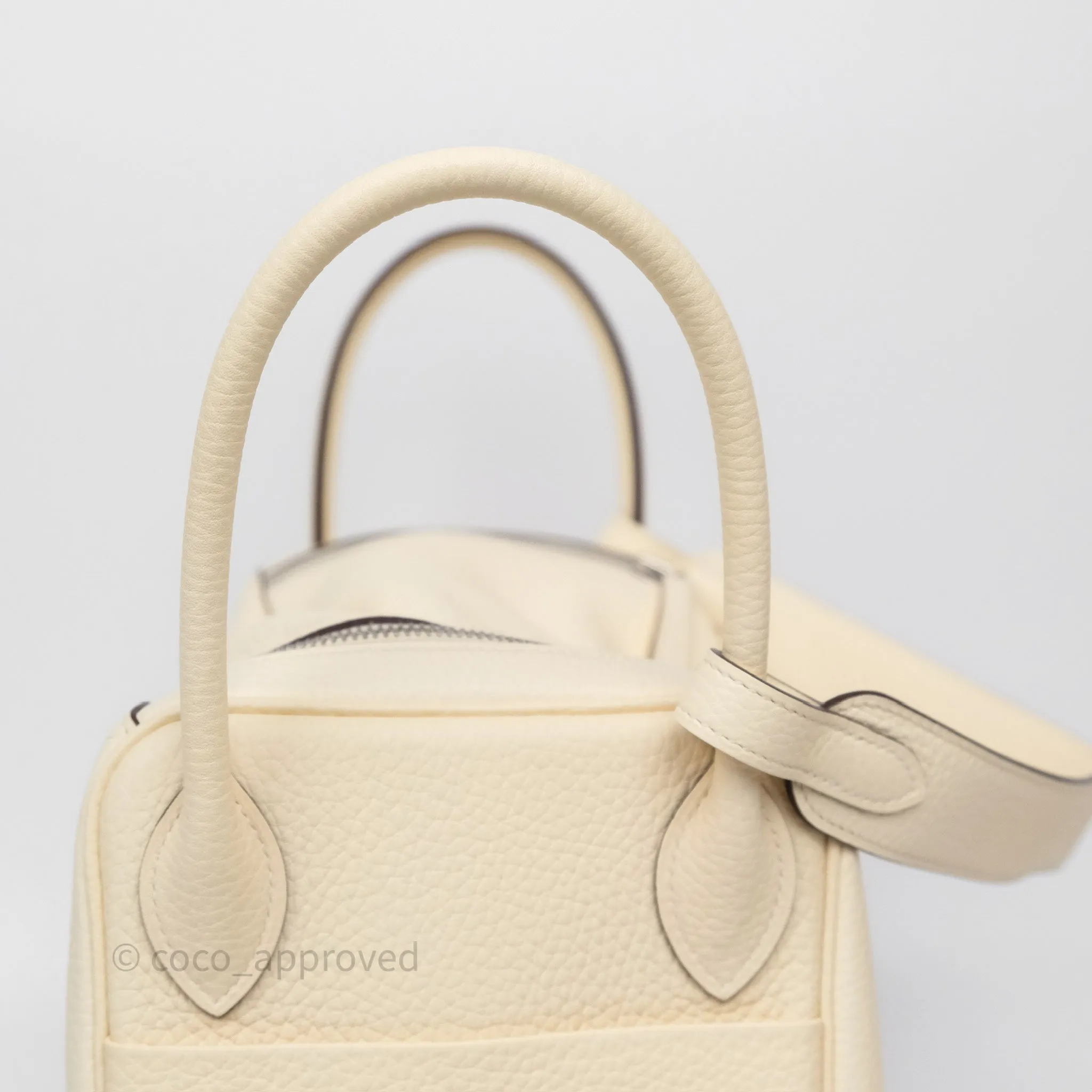Herms Lindy 30 Nata I2 Clemence Palladium Hardware