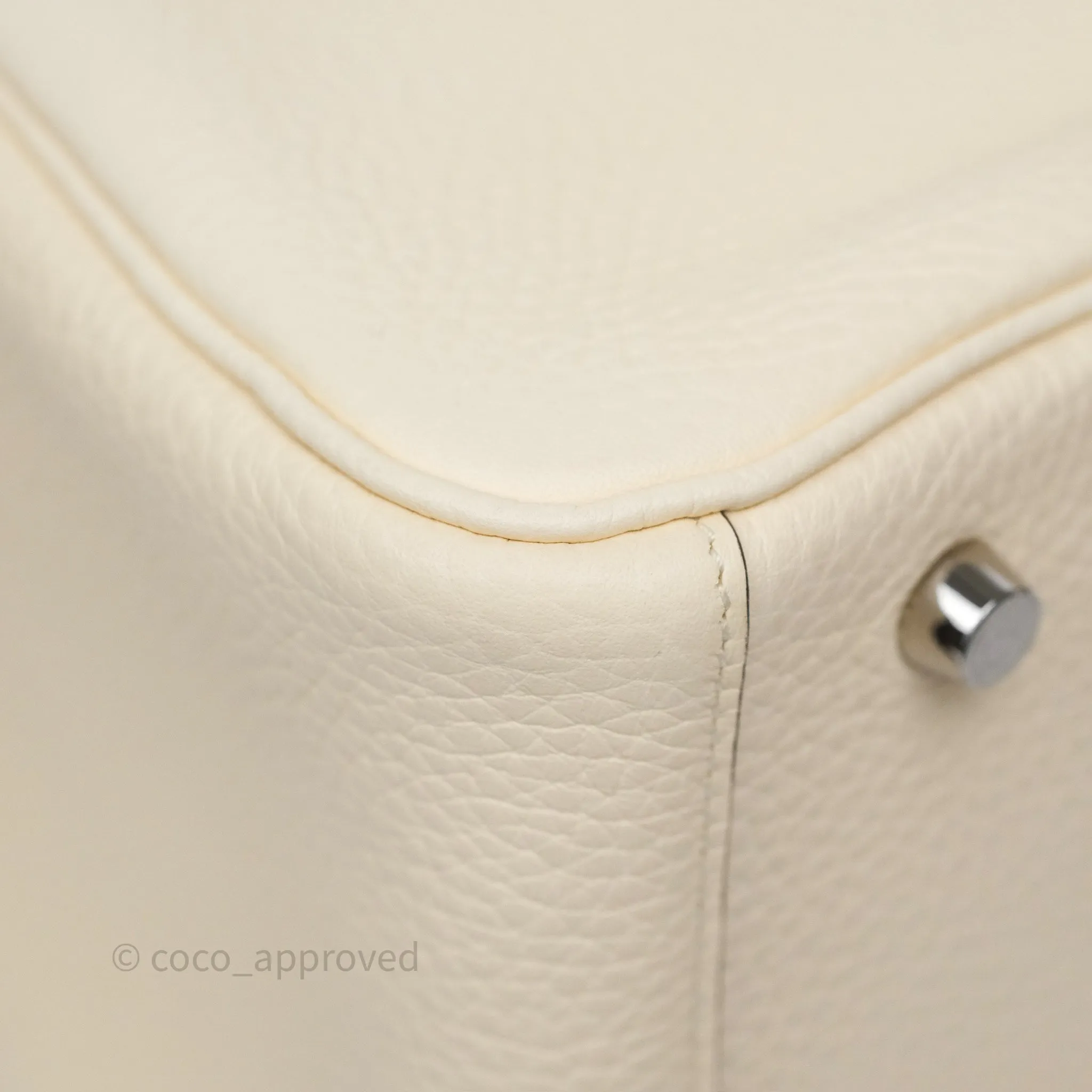 Herms Lindy 30 Nata I2 Clemence Palladium Hardware