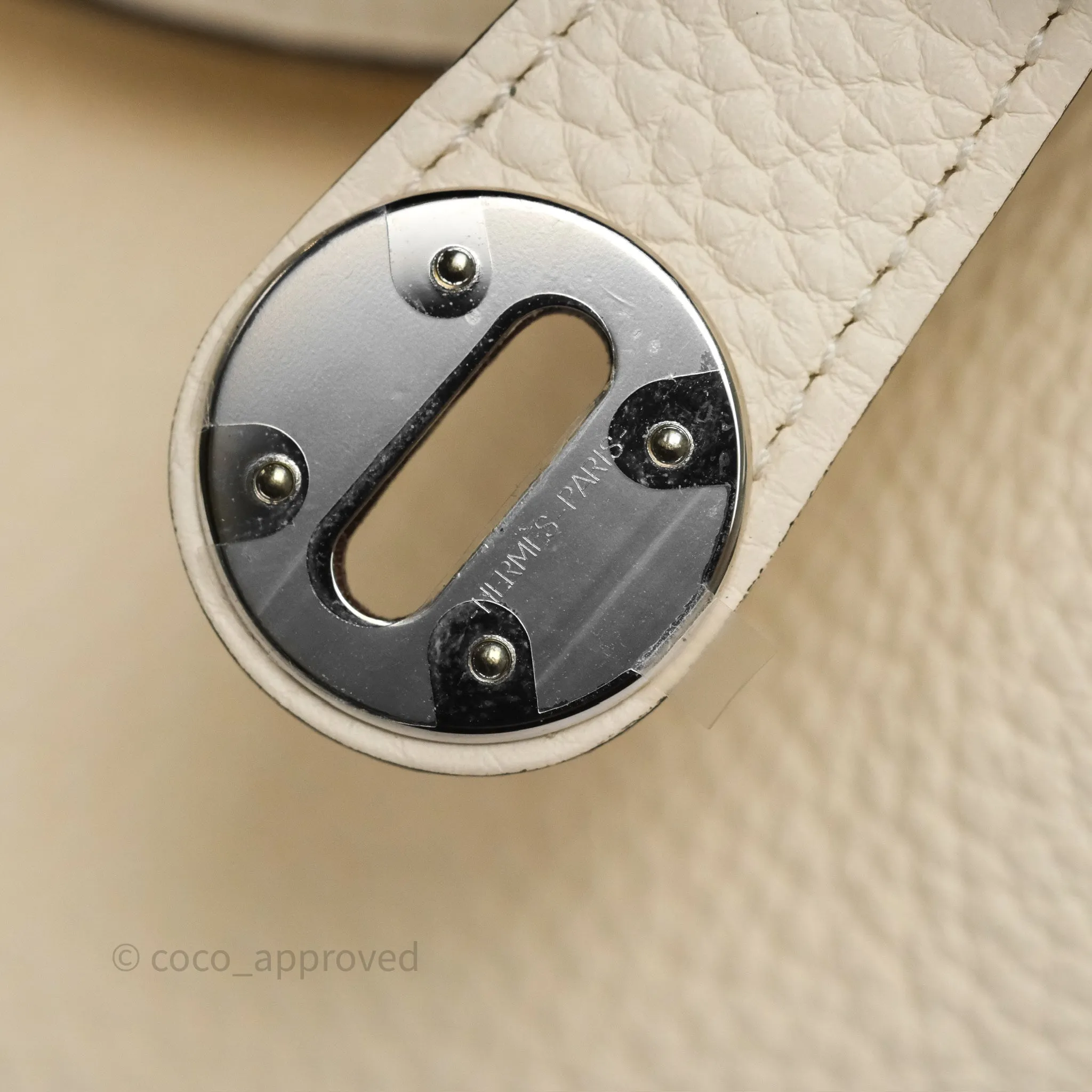Herms Lindy 30 Nata I2 Clemence Palladium Hardware