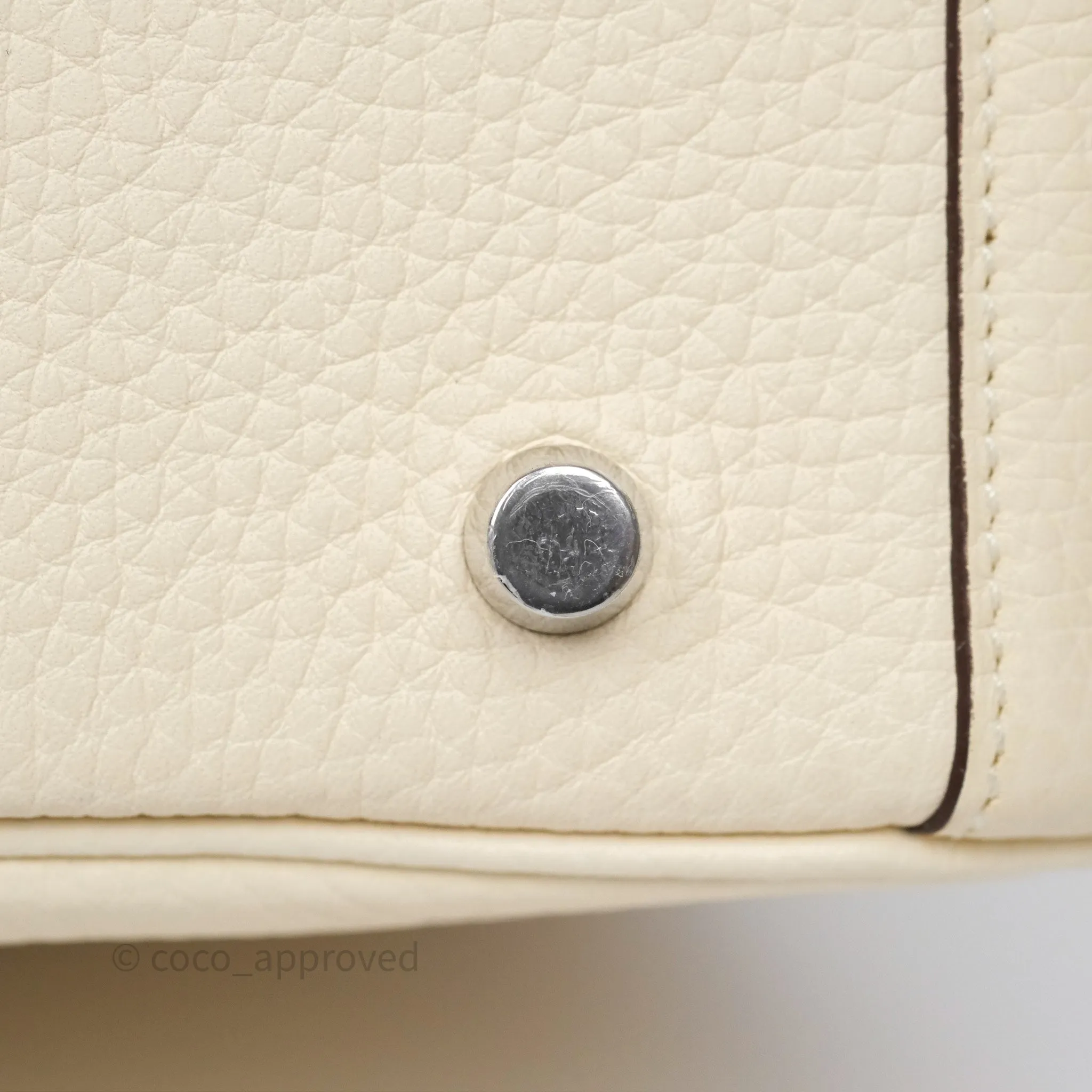 Herms Lindy 30 Nata I2 Clemence Palladium Hardware