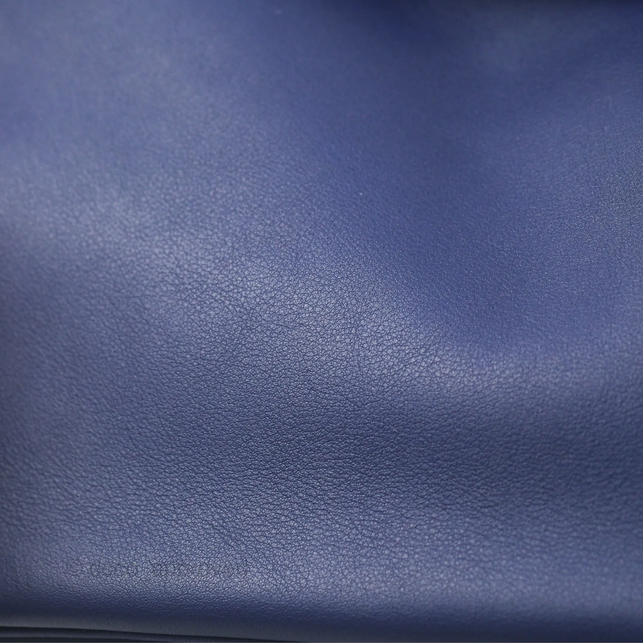 Herms Lindy Tressage De Cuir 30 Bleu Encre/Brique/Black Swift Palladium Hardware