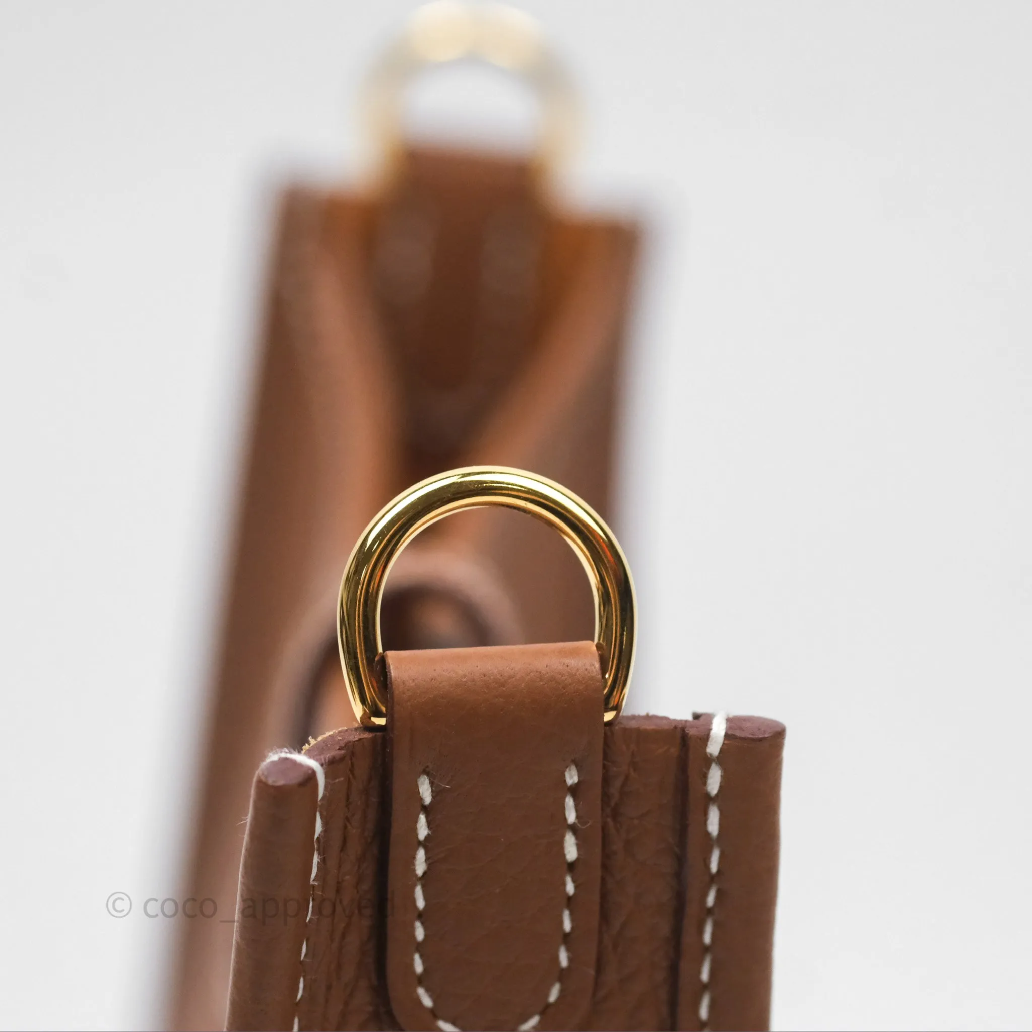 Herms Mini Evelyne 16 Amazone Gold 37 Clemence Gold Hardware