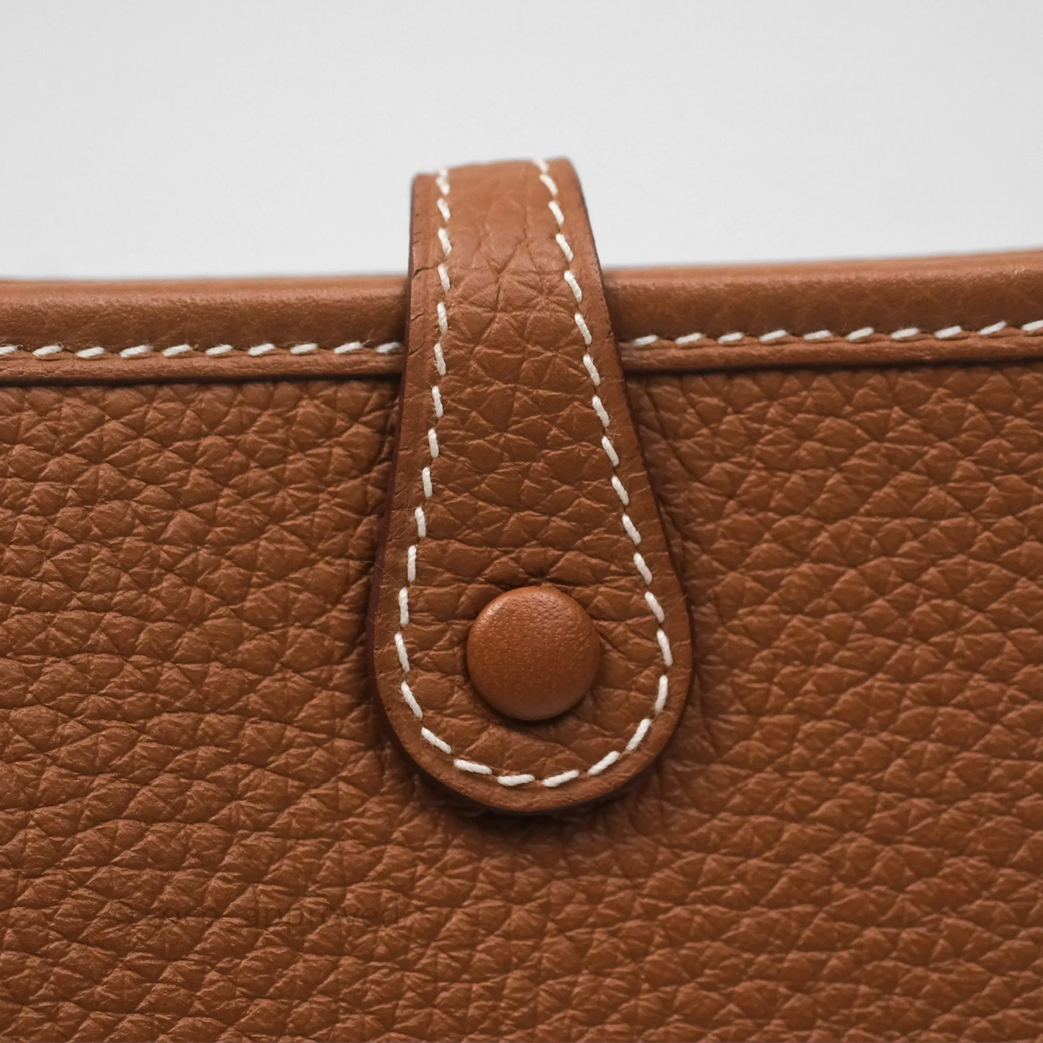 Herms Mini Evelyne 16 Amazone Gold 37 Clemence Gold Hardware