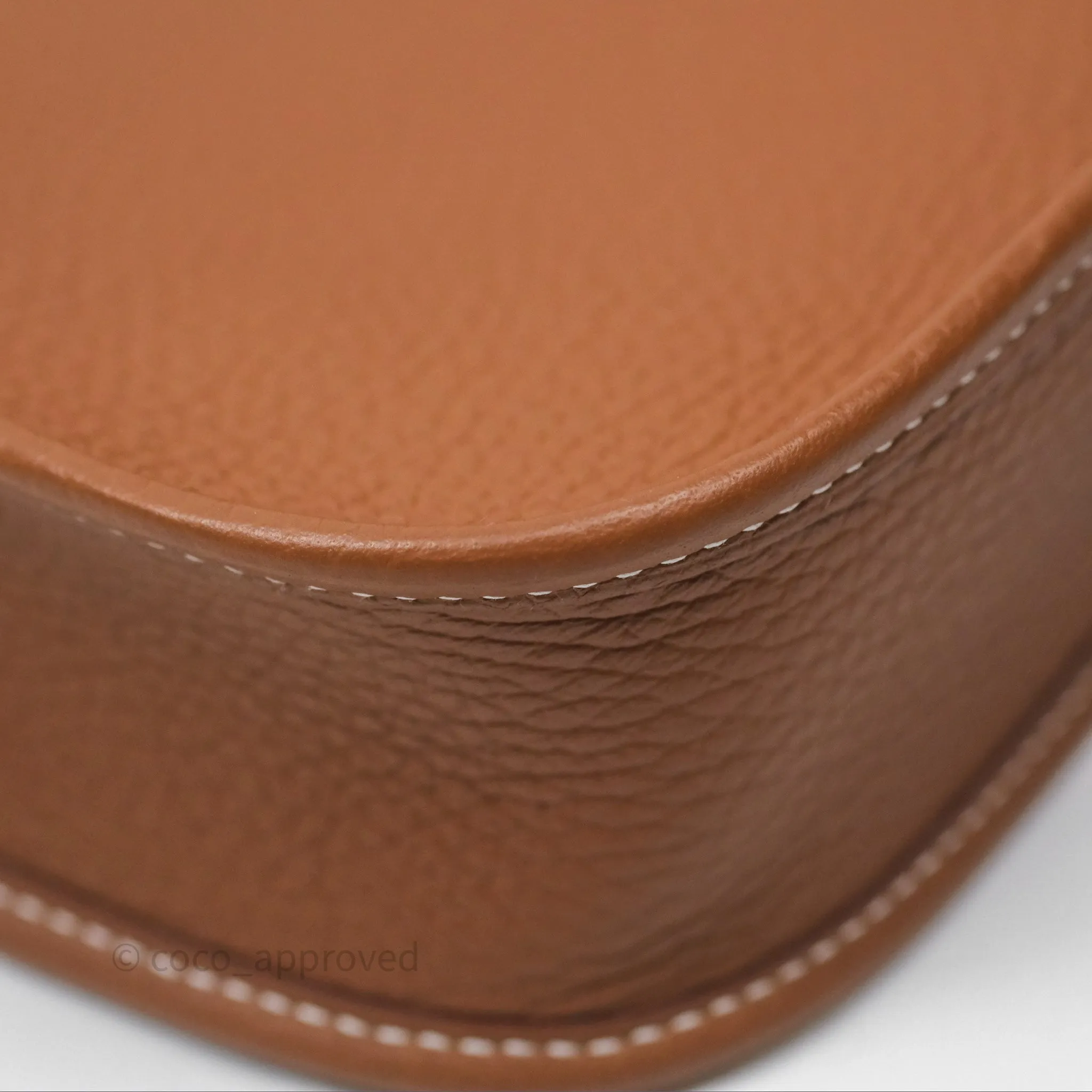 Herms Mini Evelyne 16 Amazone Gold 37 Clemence Gold Hardware