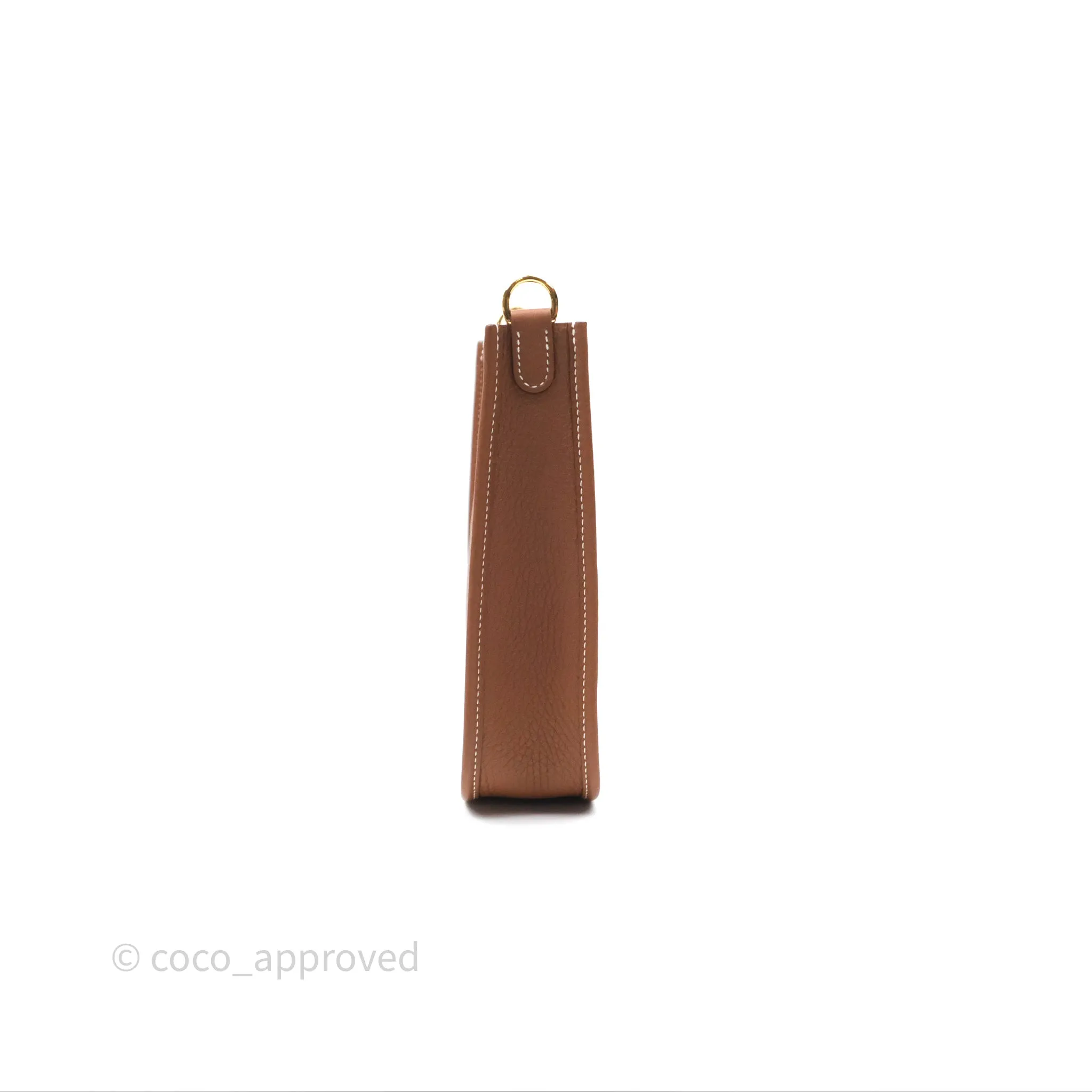 Herms Mini Evelyne 16 Amazone Gold 37 Clemence Gold Hardware