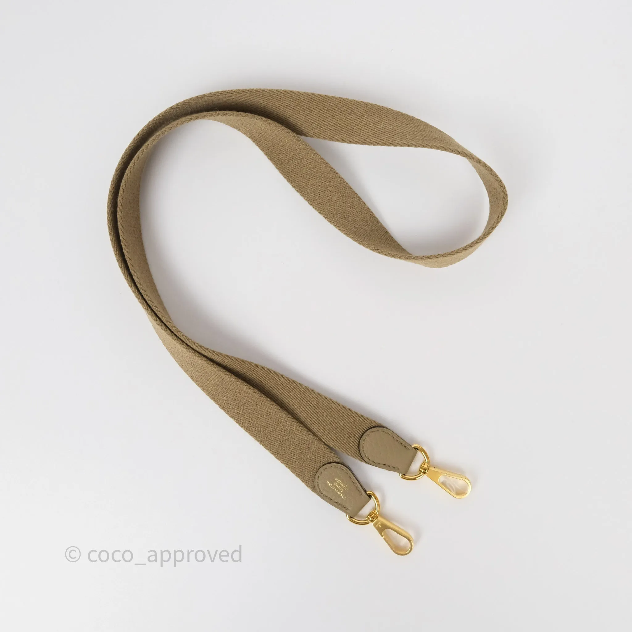 Herms Mini Evelyne 16 Beige Marfa 8Q Clemence Gold Hardware