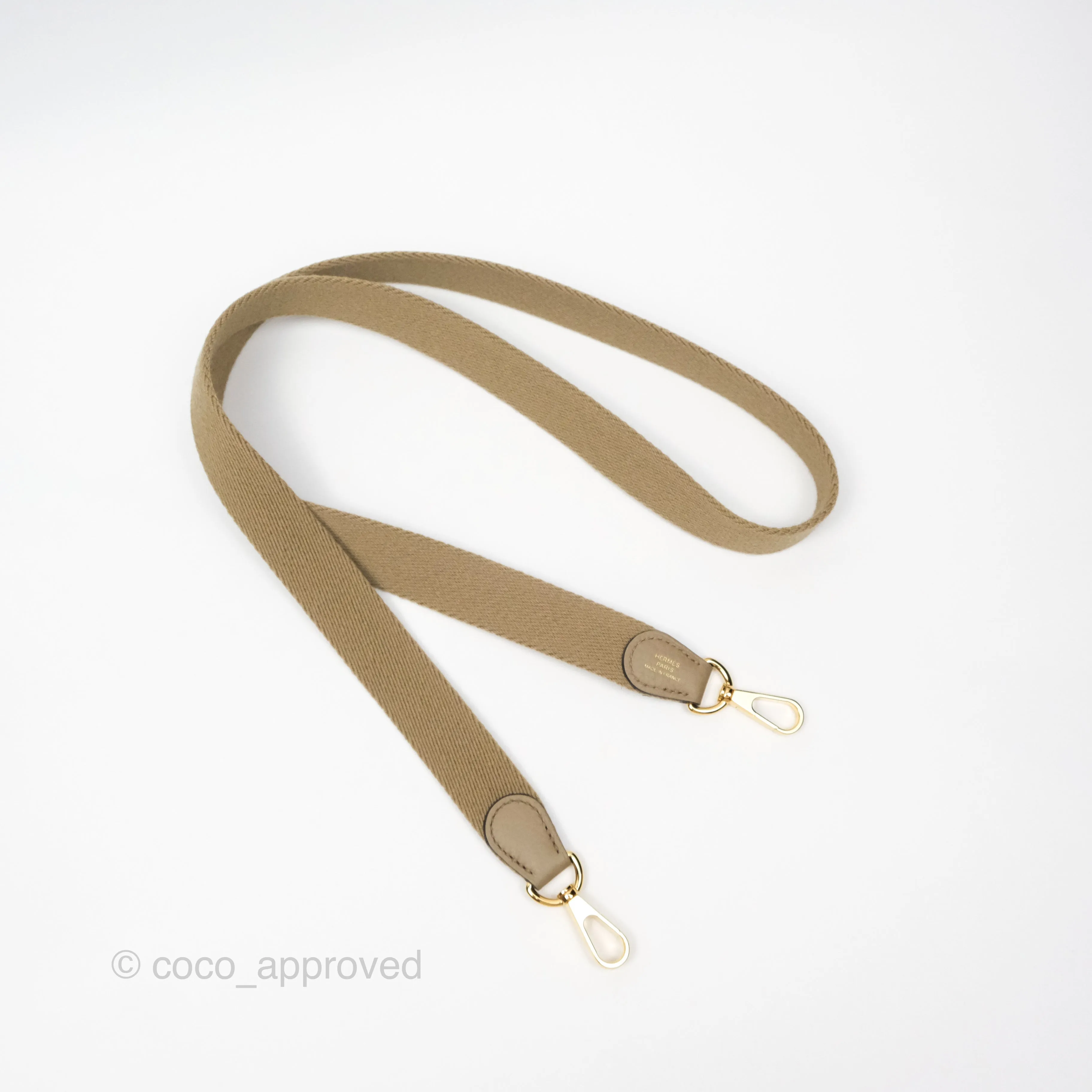 Herms Mini Evelyne 16 Beige Marfa 8Q Clemence Gold Hardware