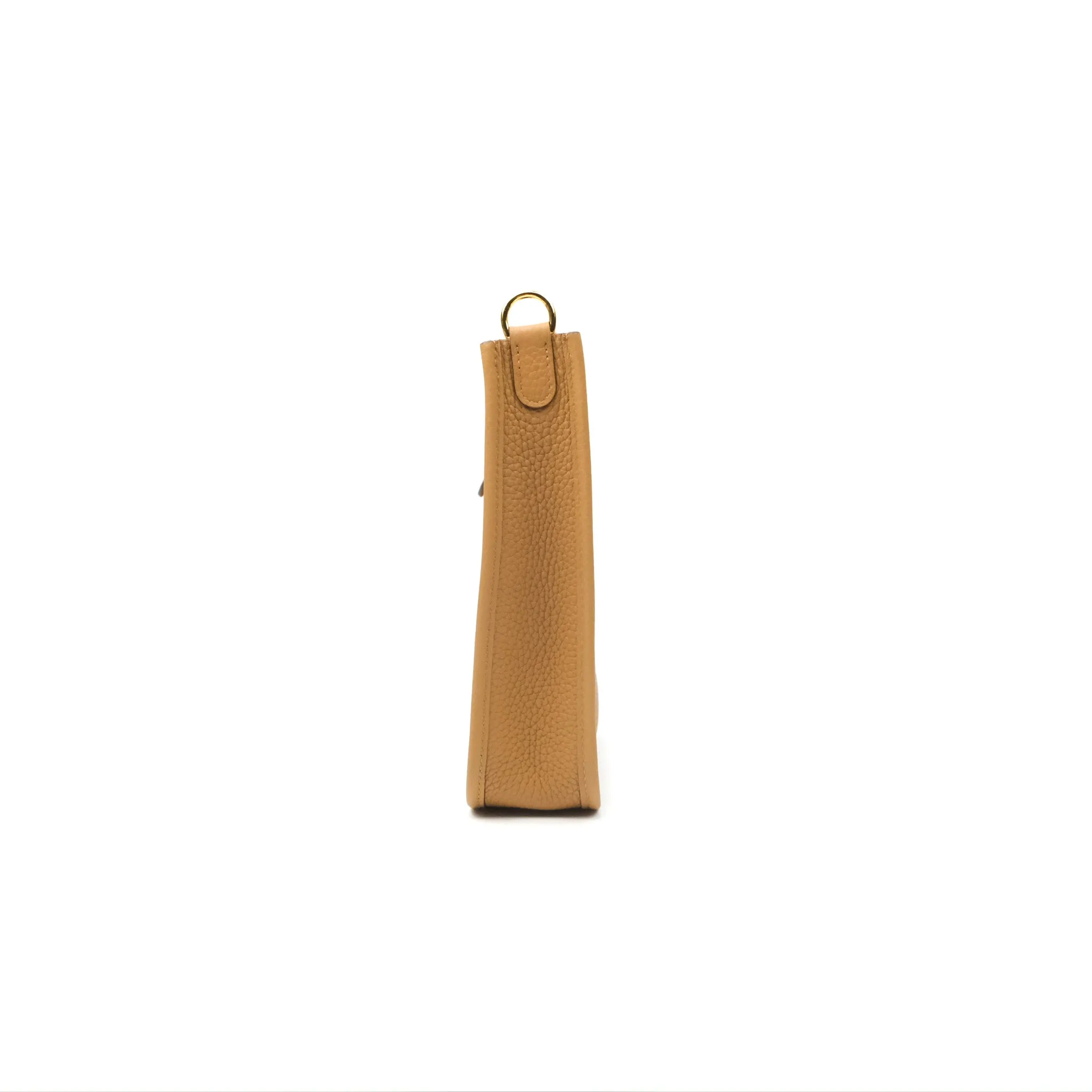 Herms Mini Evelyne 16 Biscuit 48 Clemence Gold Hardware