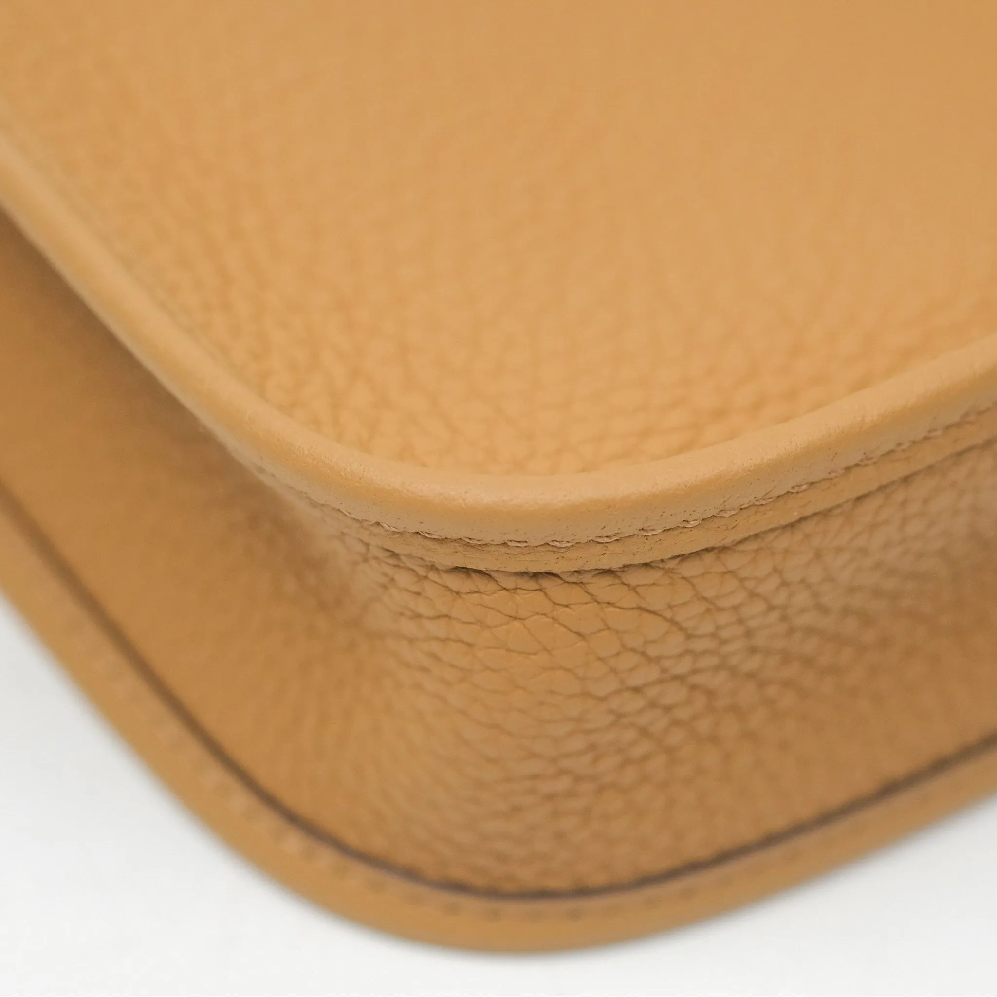 Herms Mini Evelyne 16 Biscuit 48 Clemence Gold Hardware