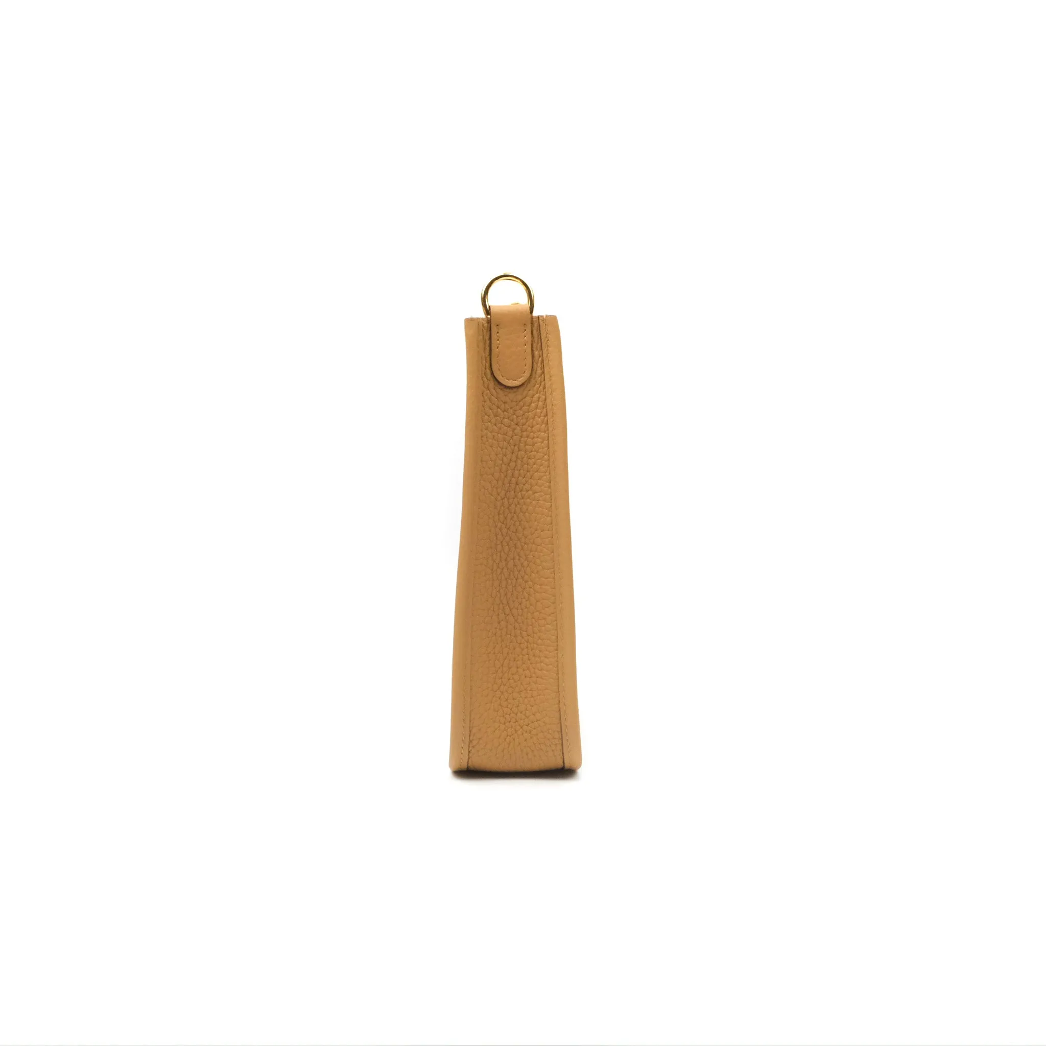 Herms Mini Evelyne 16 Biscuit 48 Clemence Gold Hardware