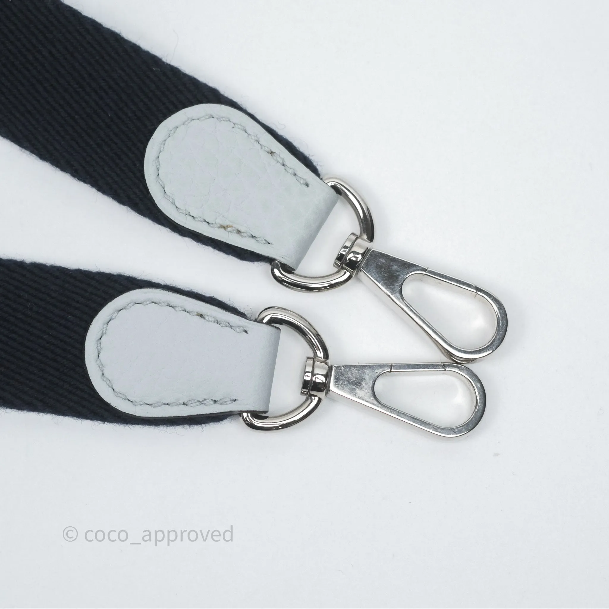 Herms Mini Evelyne 16 Bleu Pale 08 Clemence Palladium Hardware