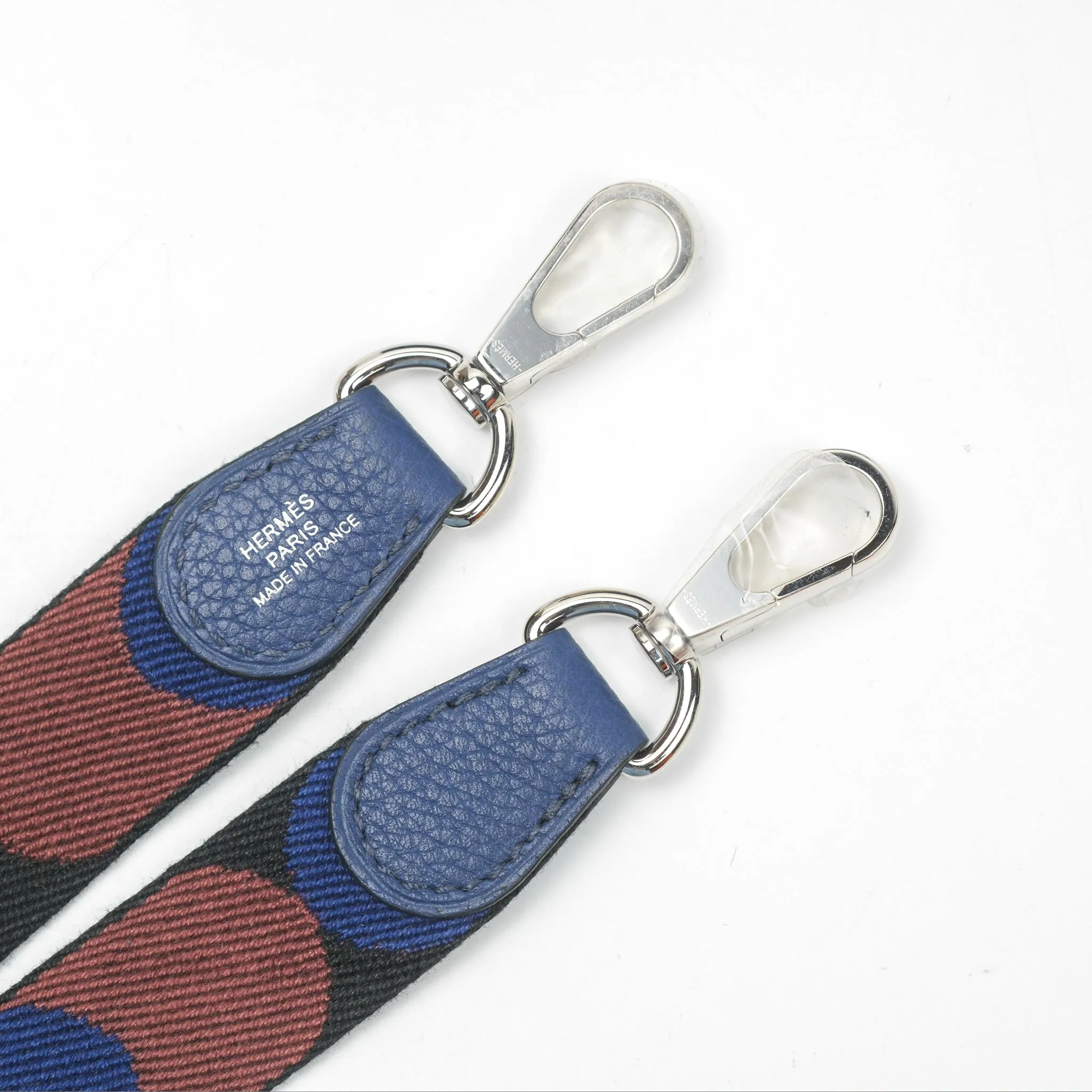 Herms Mini Evelyne 16 Bleu Saphir Taurillon Maurice Sangle Flipperball Palladium Hardware