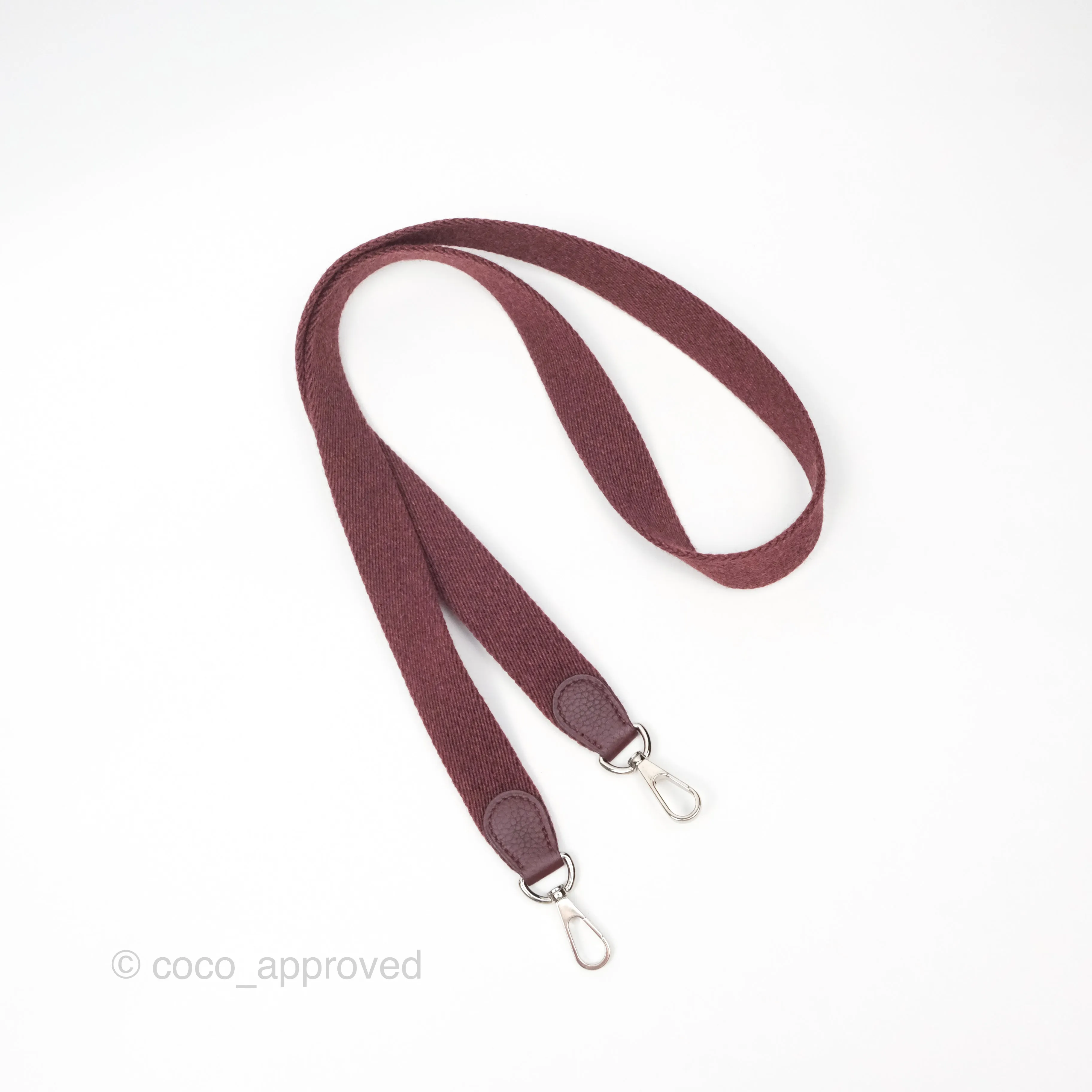 Herms Mini Evelyne 16 Bordeaux 57 Taurillon Maurice Palladium Hardware