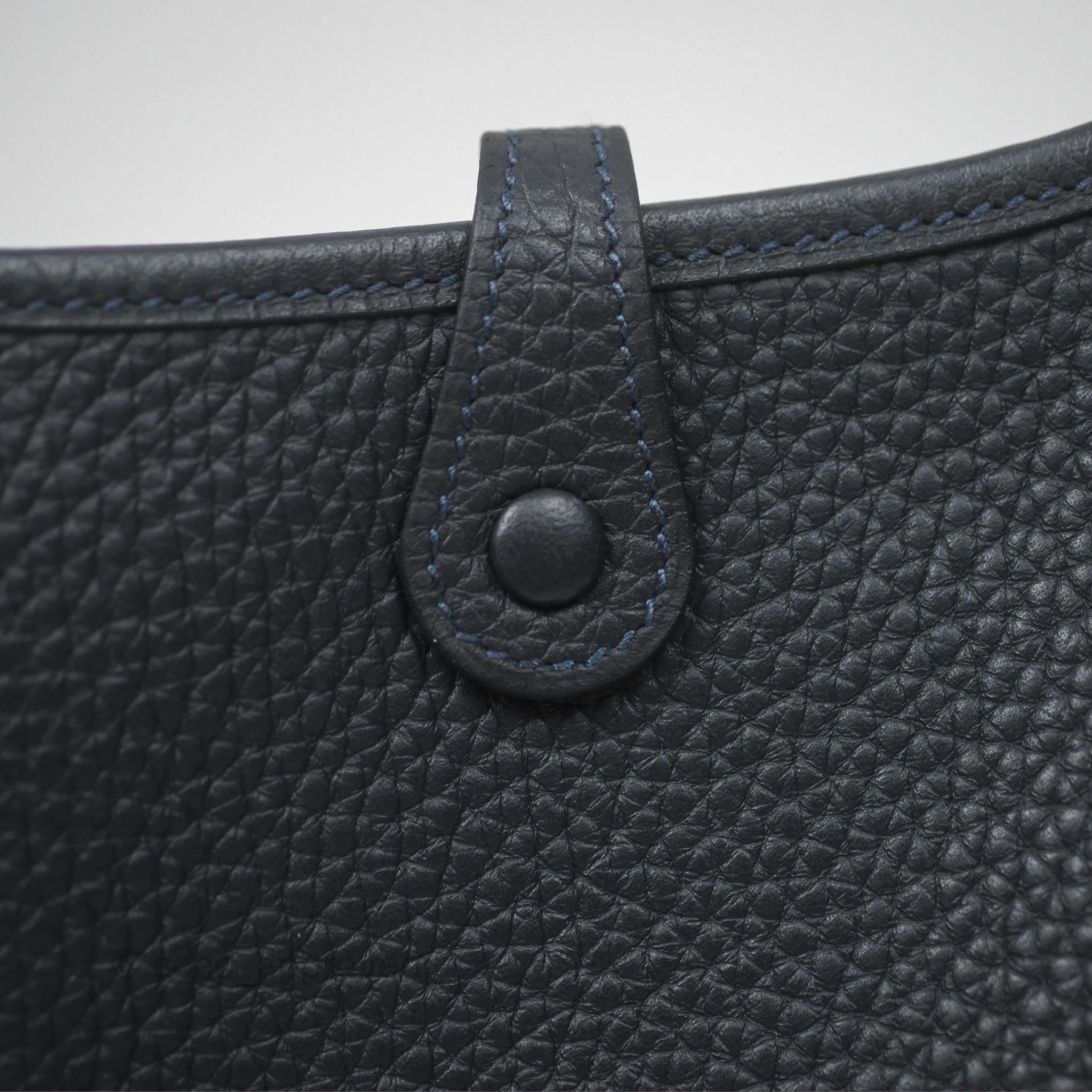 Herms Mini Evelyne 16 Caban 3Y Clemence Gold Hardware