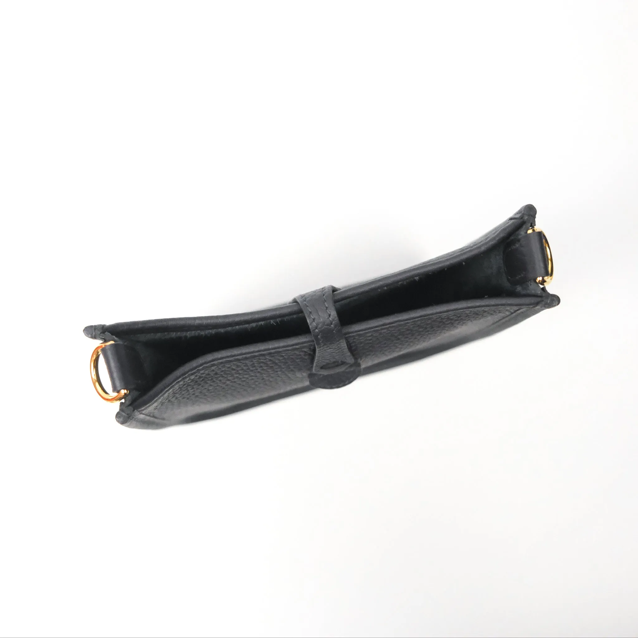 Herms Mini Evelyne 16 Caban Clemence Gold Hardware