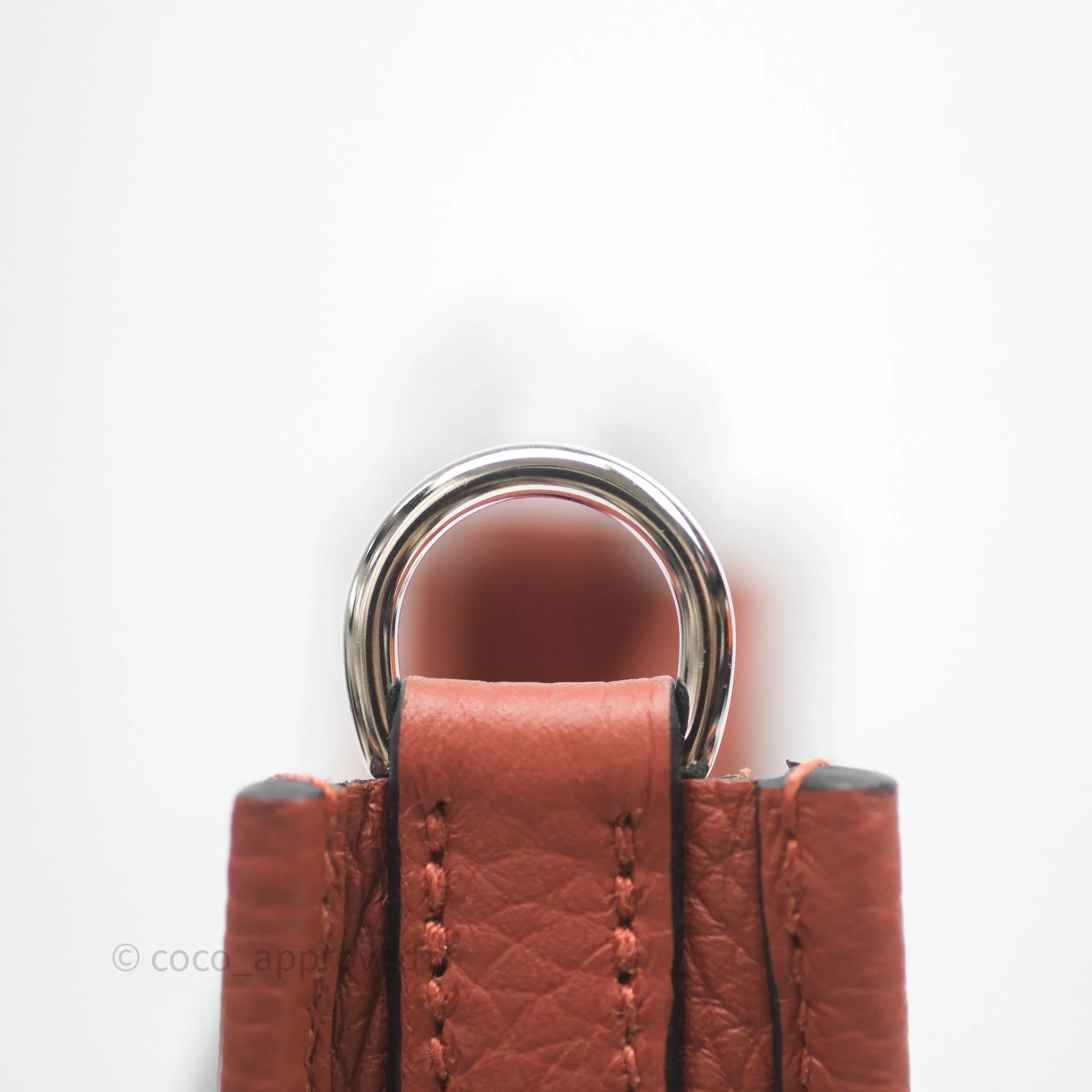 Herms Mini Evelyne 16 Cuivre 6C Clemence Palladium Hardware