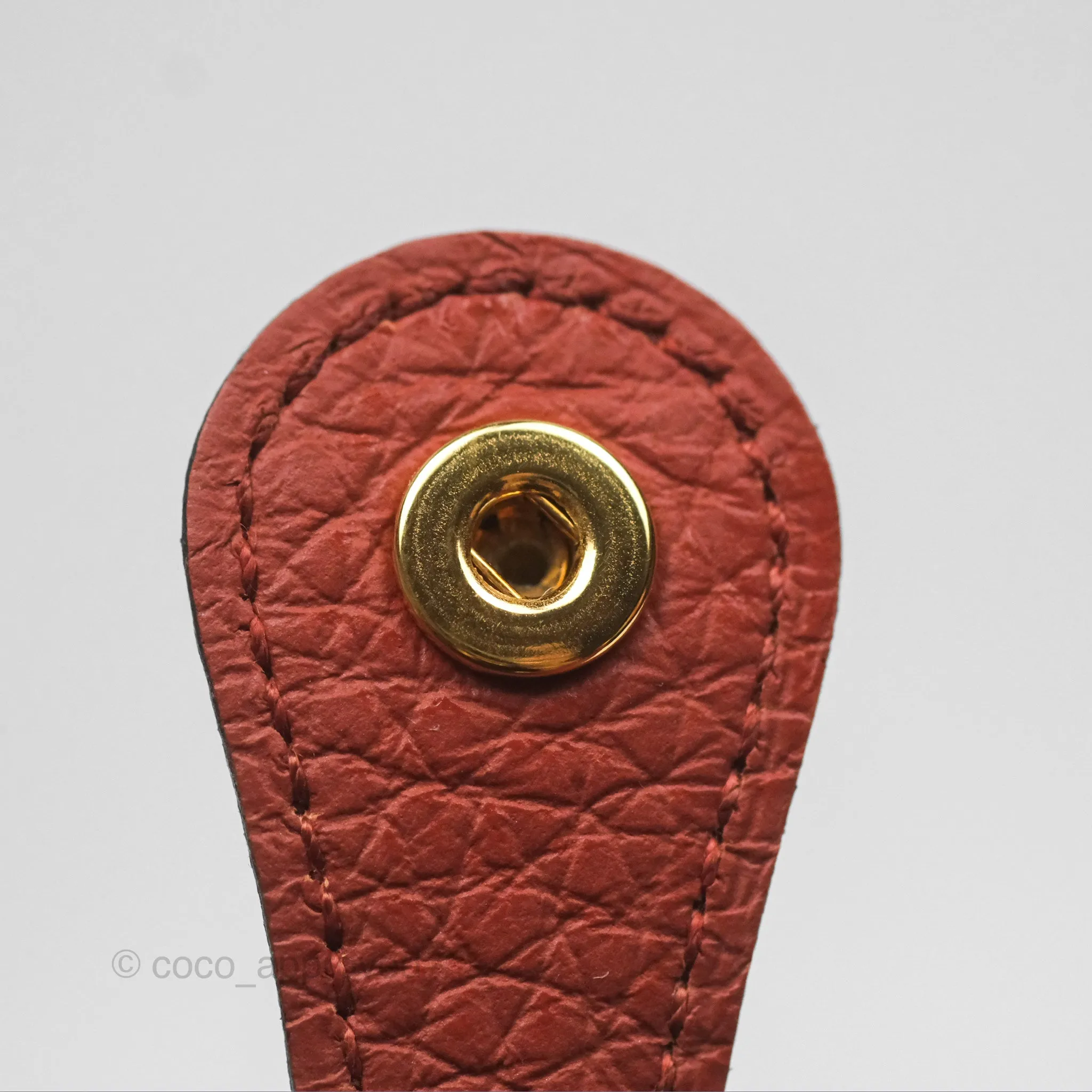 Herms Mini Evelyne 16 Cuivre Clemence Gold Hardware