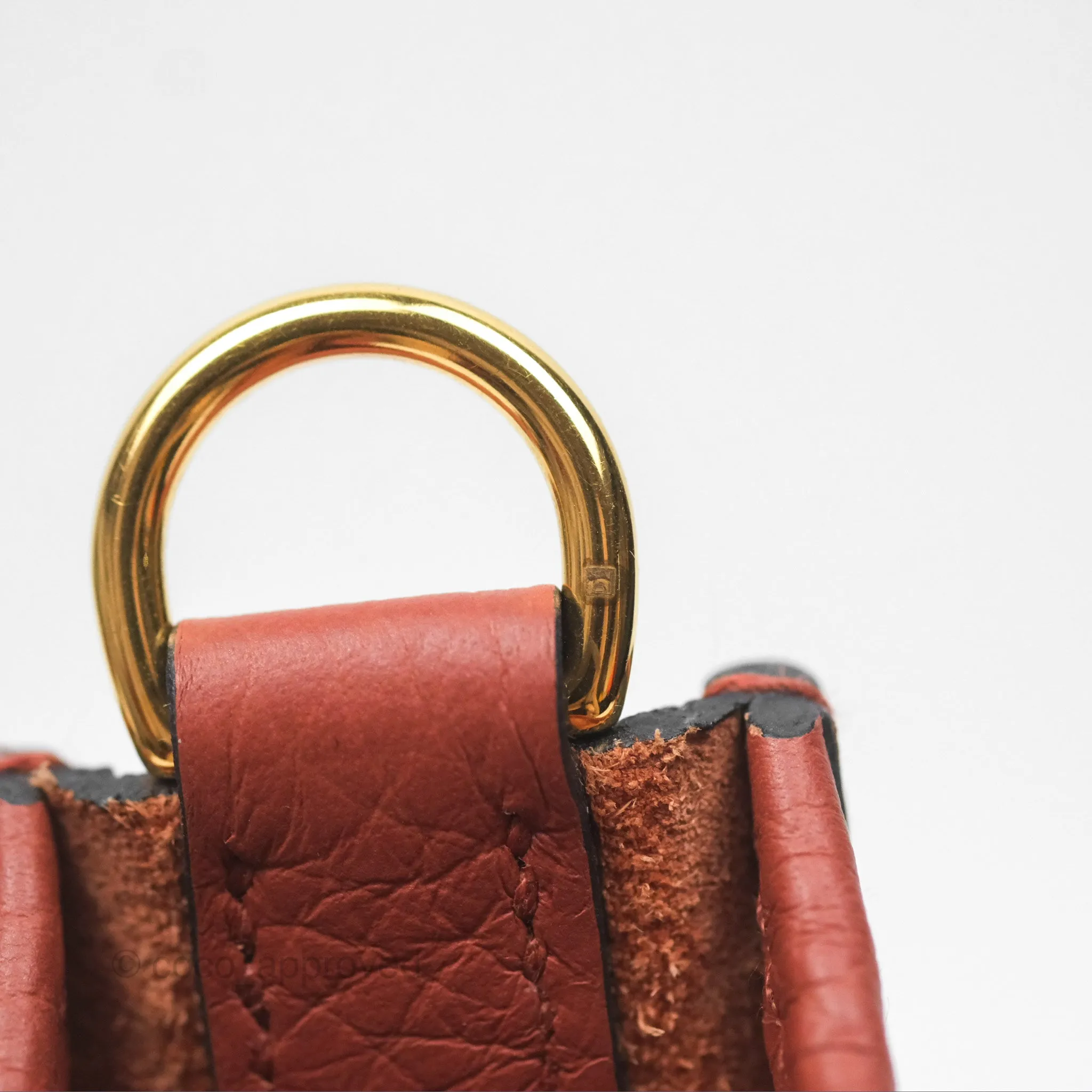 Herms Mini Evelyne 16 Cuivre Clemence Gold Hardware