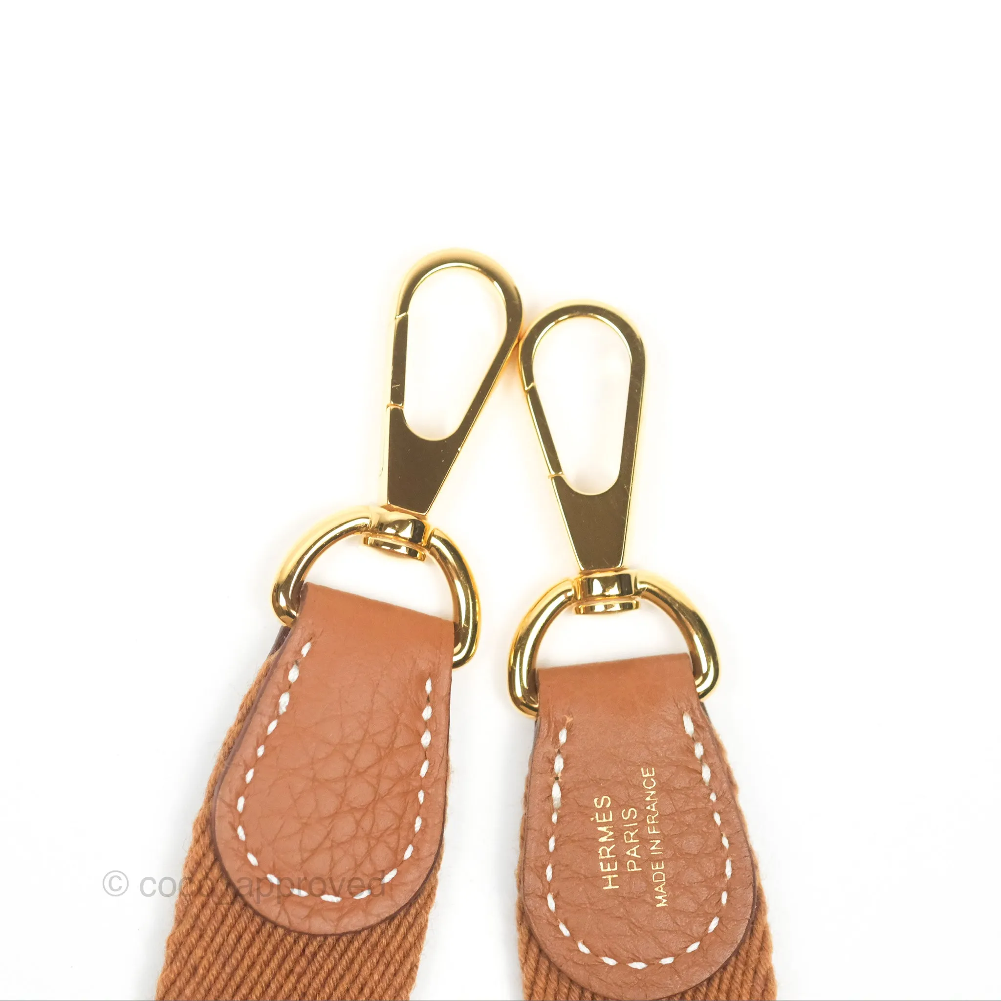 Herms Mini Evelyne 16 Gold Clemence Gold Hardware