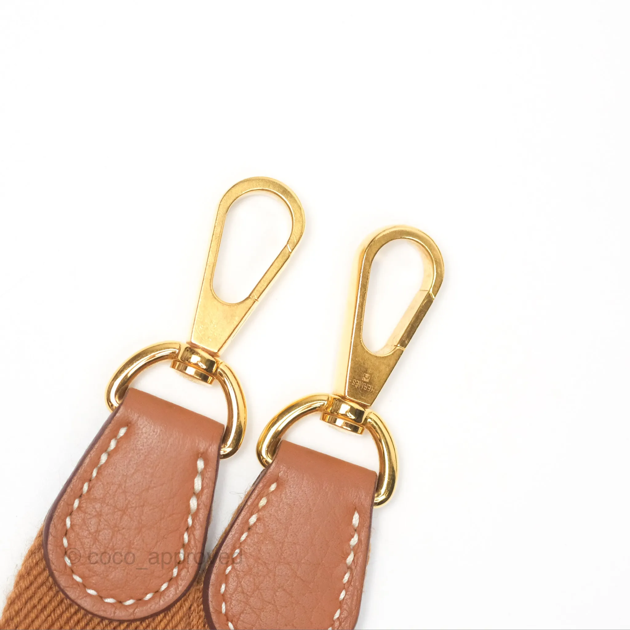 Herms Mini Evelyne 16 Gold Clemence Gold Hardware