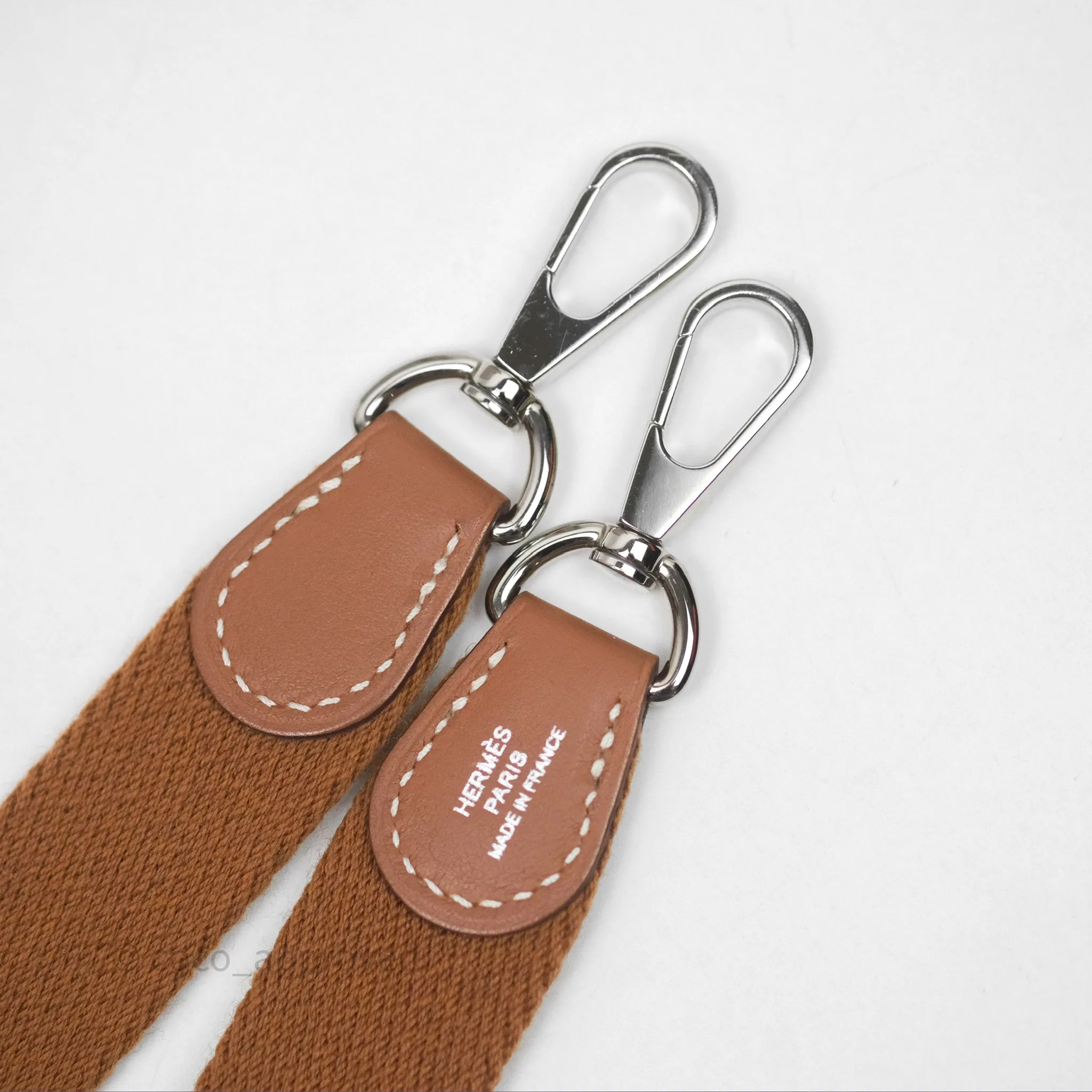 Herms Mini Evelyne 16 Gris Clair/ Gold Wool Feutre Swift Palladium Hardware
