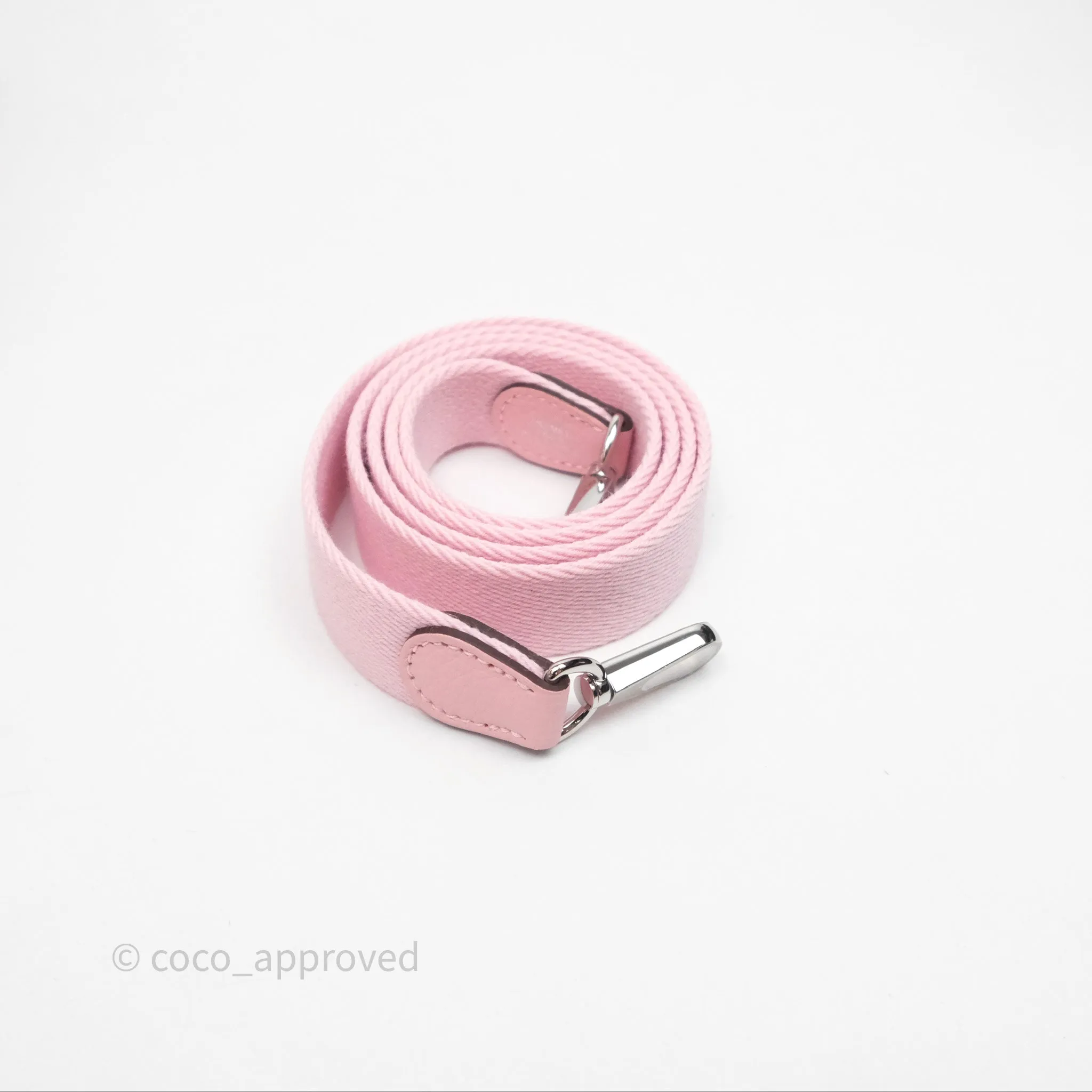Herms Mini Evelyne 16 Sakura/Rose Clemence Palladium Hardware