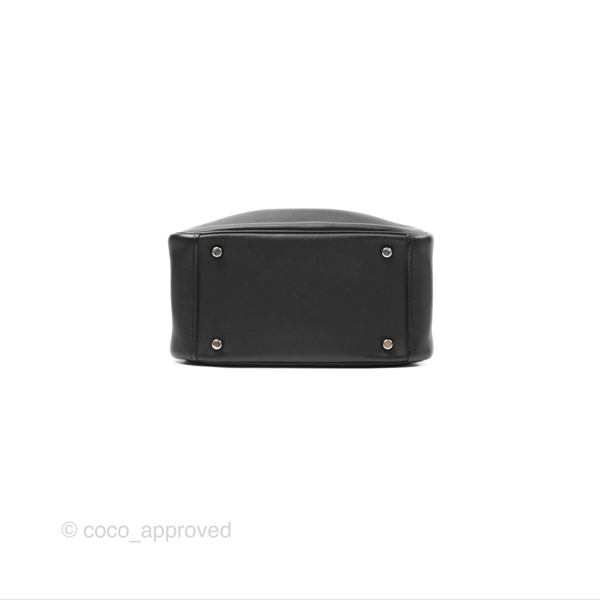 Herms Mini Lindy 20 Back Swift Palladium Hardware
