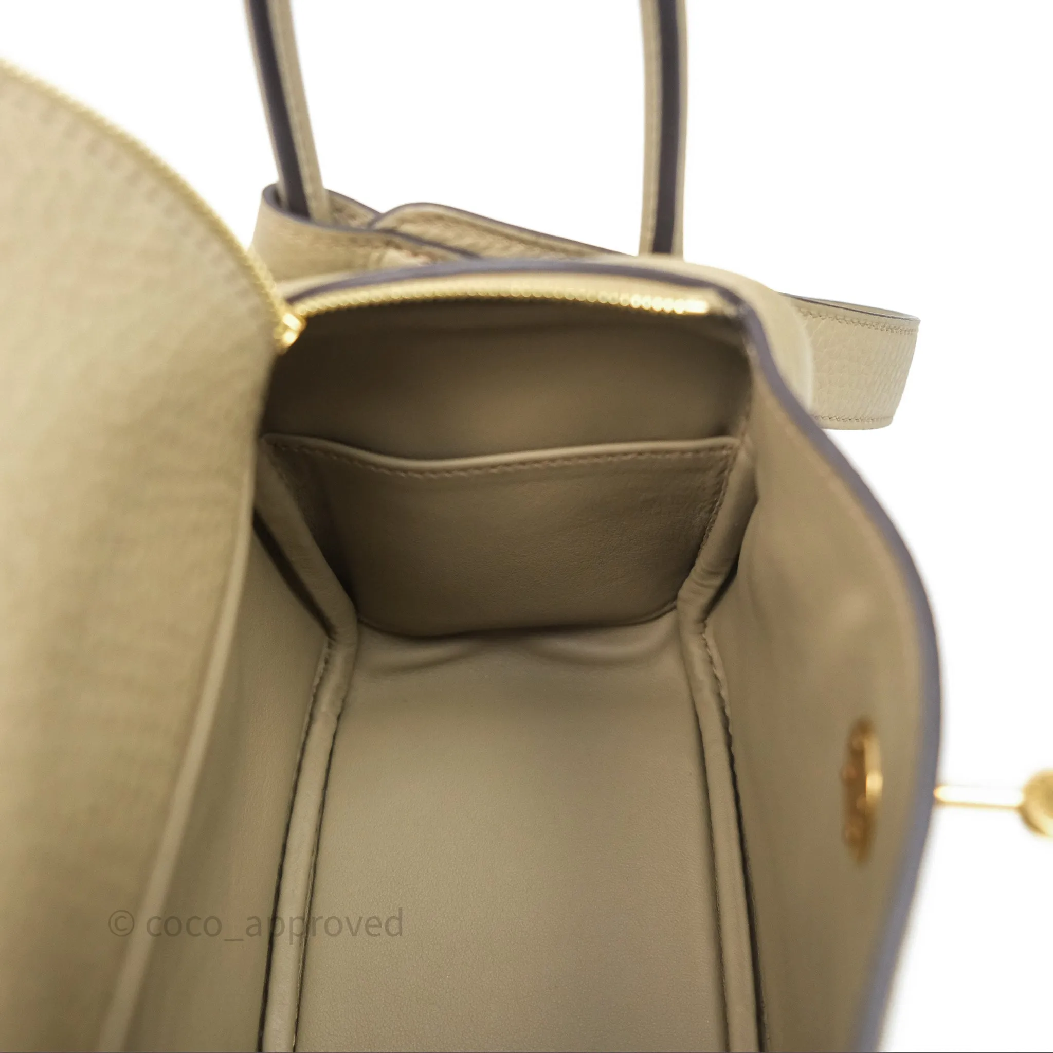 Herms Mini Lindy 20 Beige Marfa 8Q Clemence Gold Hardware