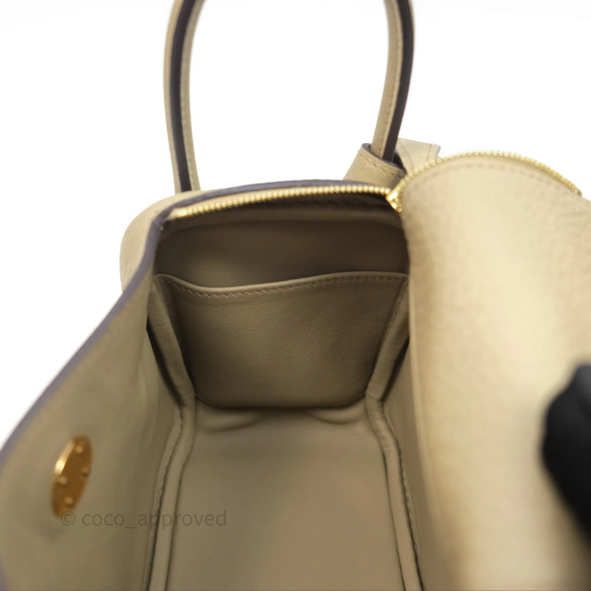 Herms Mini Lindy 20 Beige Marfa 8Q Clemence Gold Hardware
