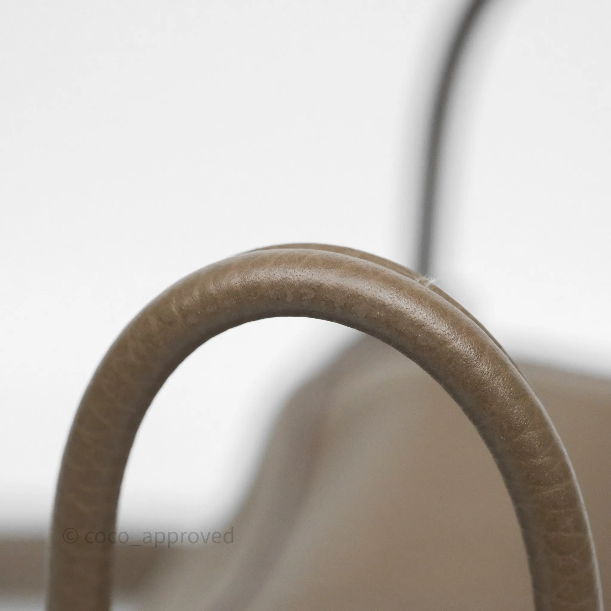 Herms Mini Lindy 20 Etoupe 18 Clemence Palladium Hardware
