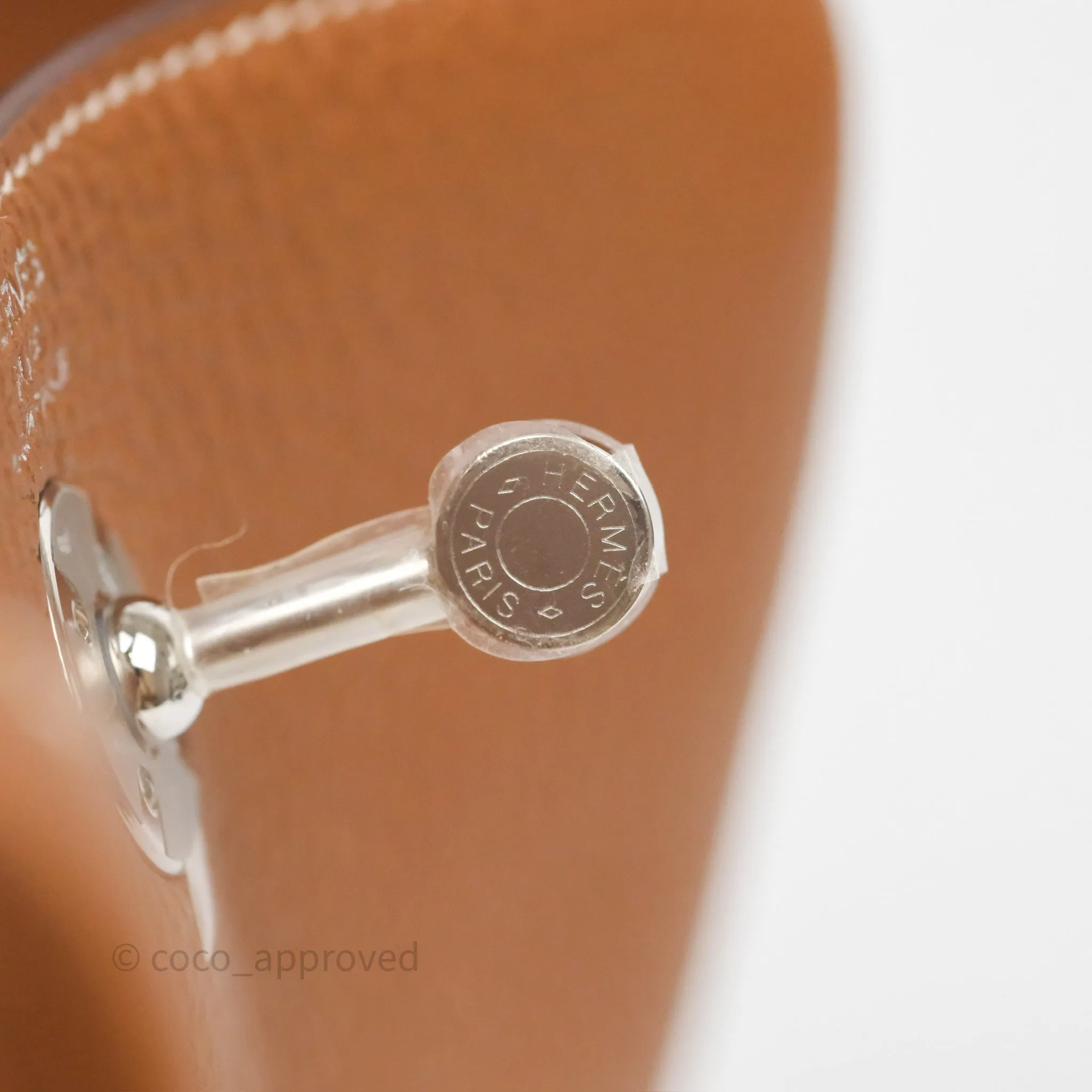 Herms Mini Lindy 20 Gold 37 Clemence Palladium Hardware