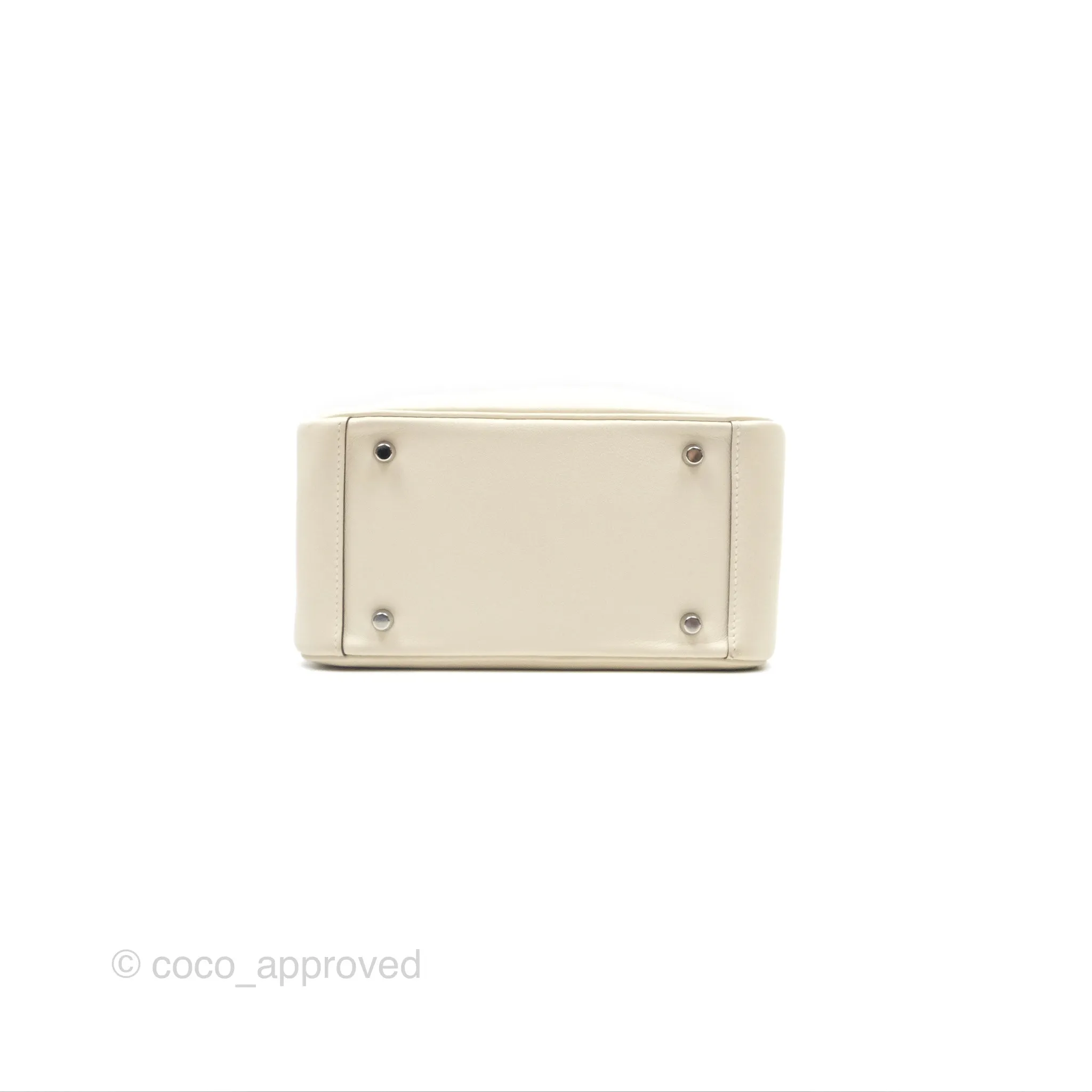 Herms Mini Lindy 20 Nata I2/ Lime 9R Swift Palladium Hardware