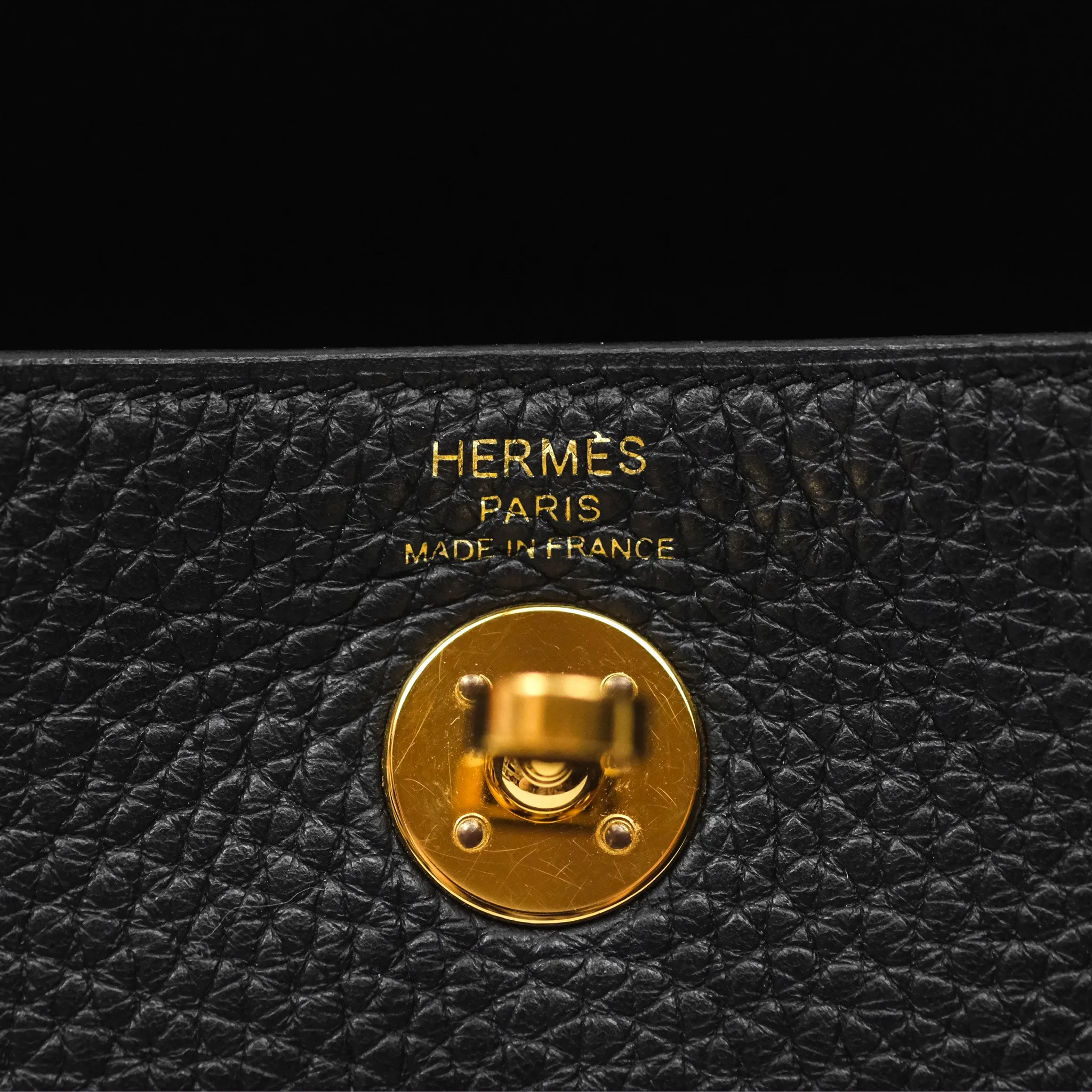 Herms Mini Lindy 20 Noir 89 Clemence Gold Hardware