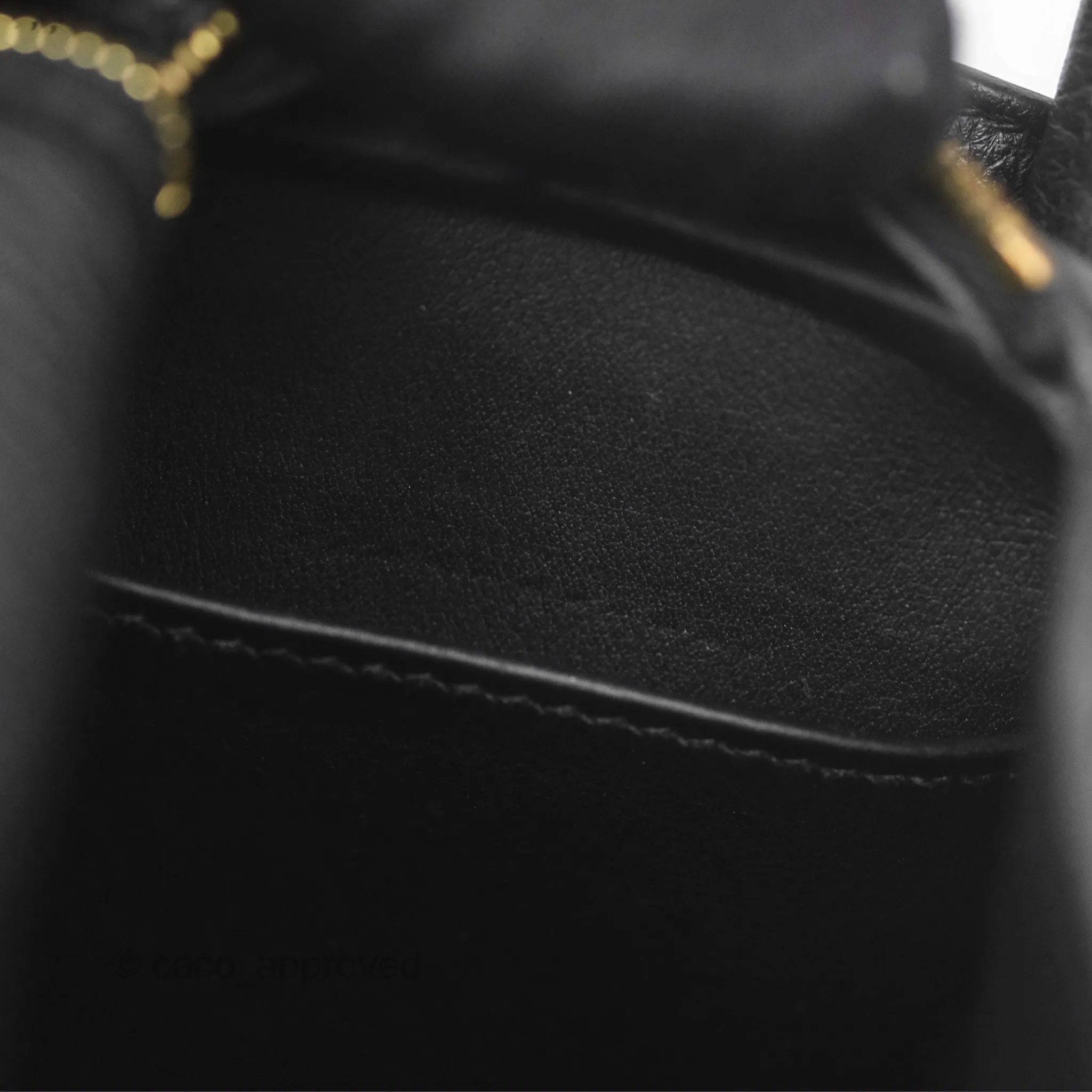 Herms Mini Lindy 20 Noir 89 Clemence Gold Hardware