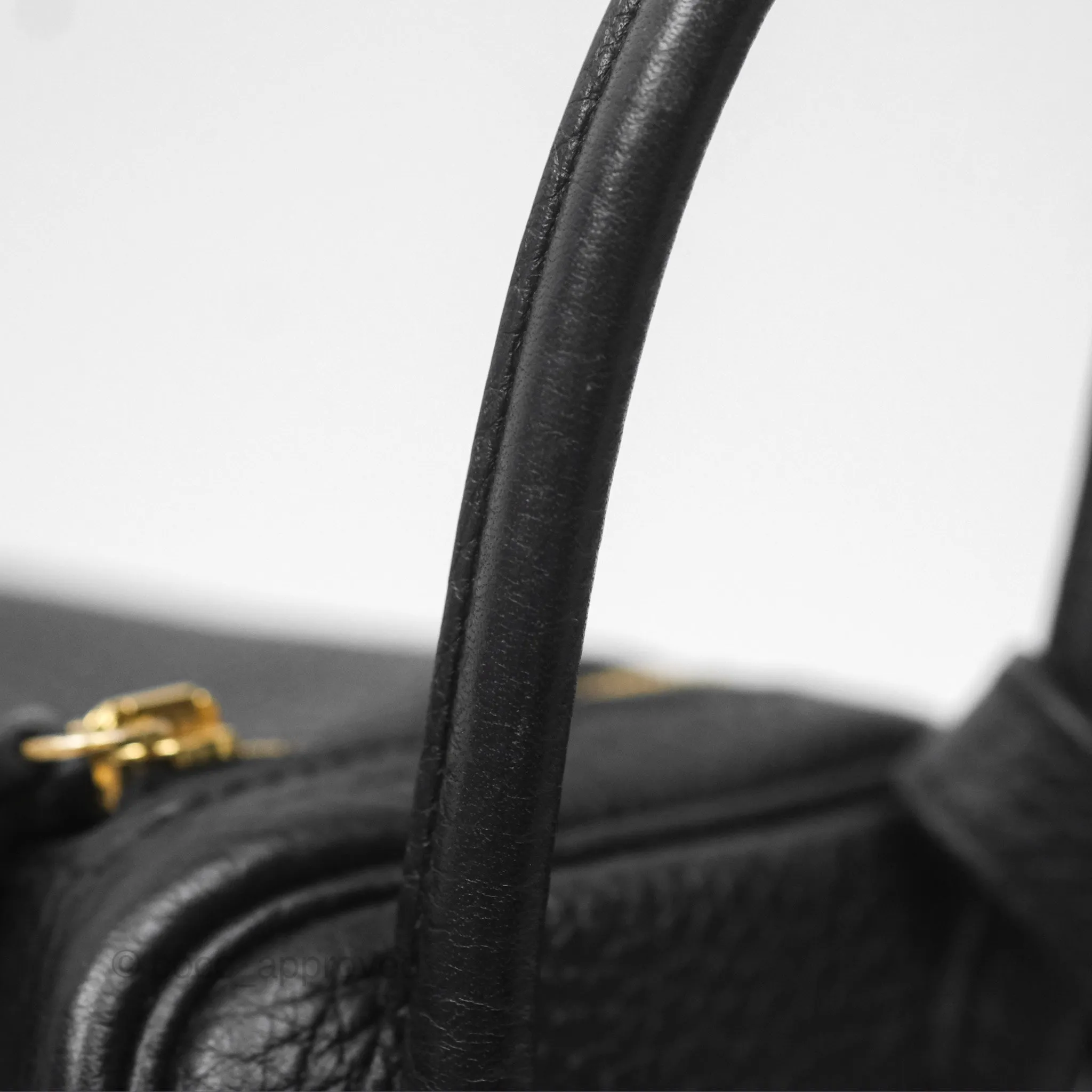 Herms Mini Lindy 20 Noir 89 Clemence Gold Hardware