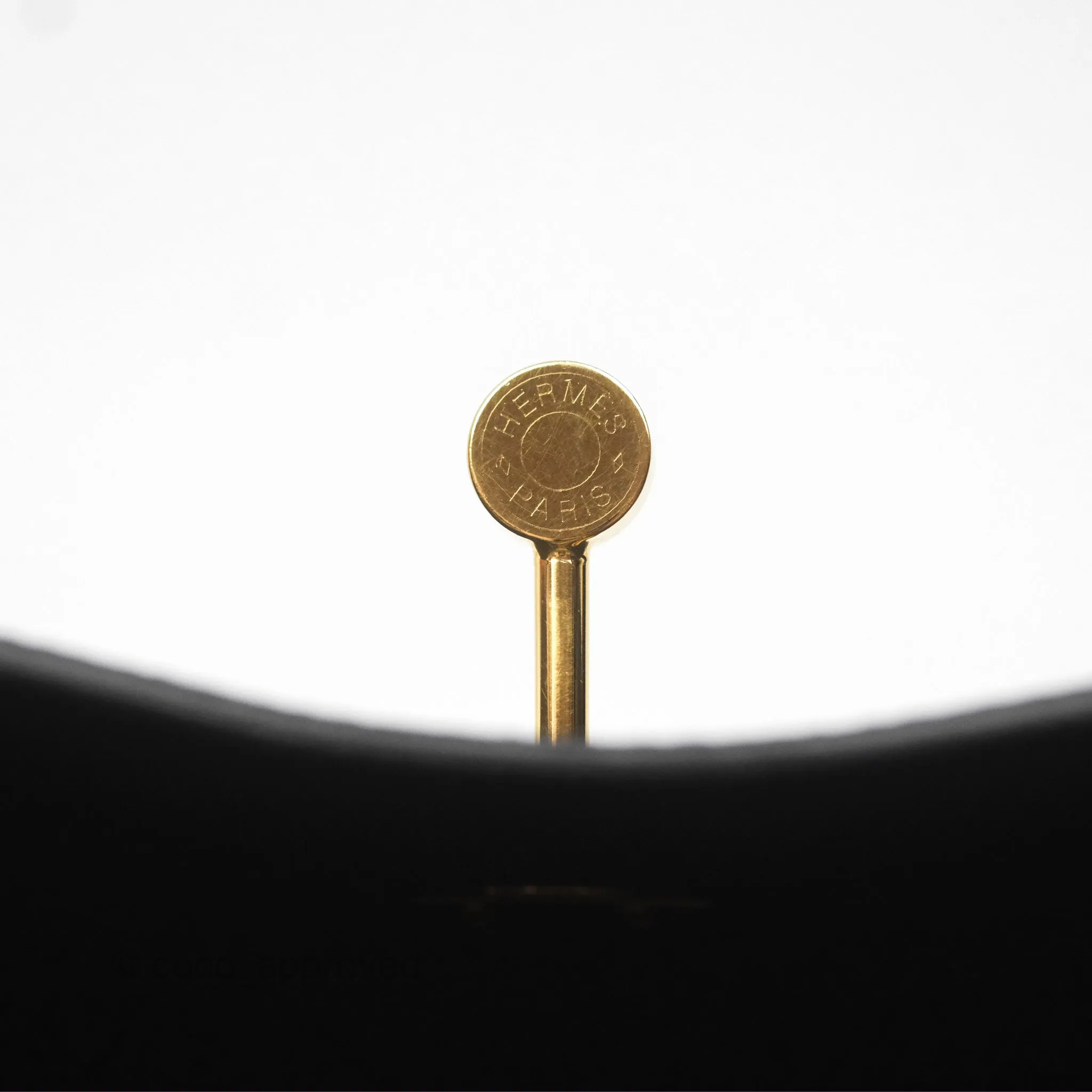 Herms Mini Lindy 20 Noir 89 Clemence Gold Hardware