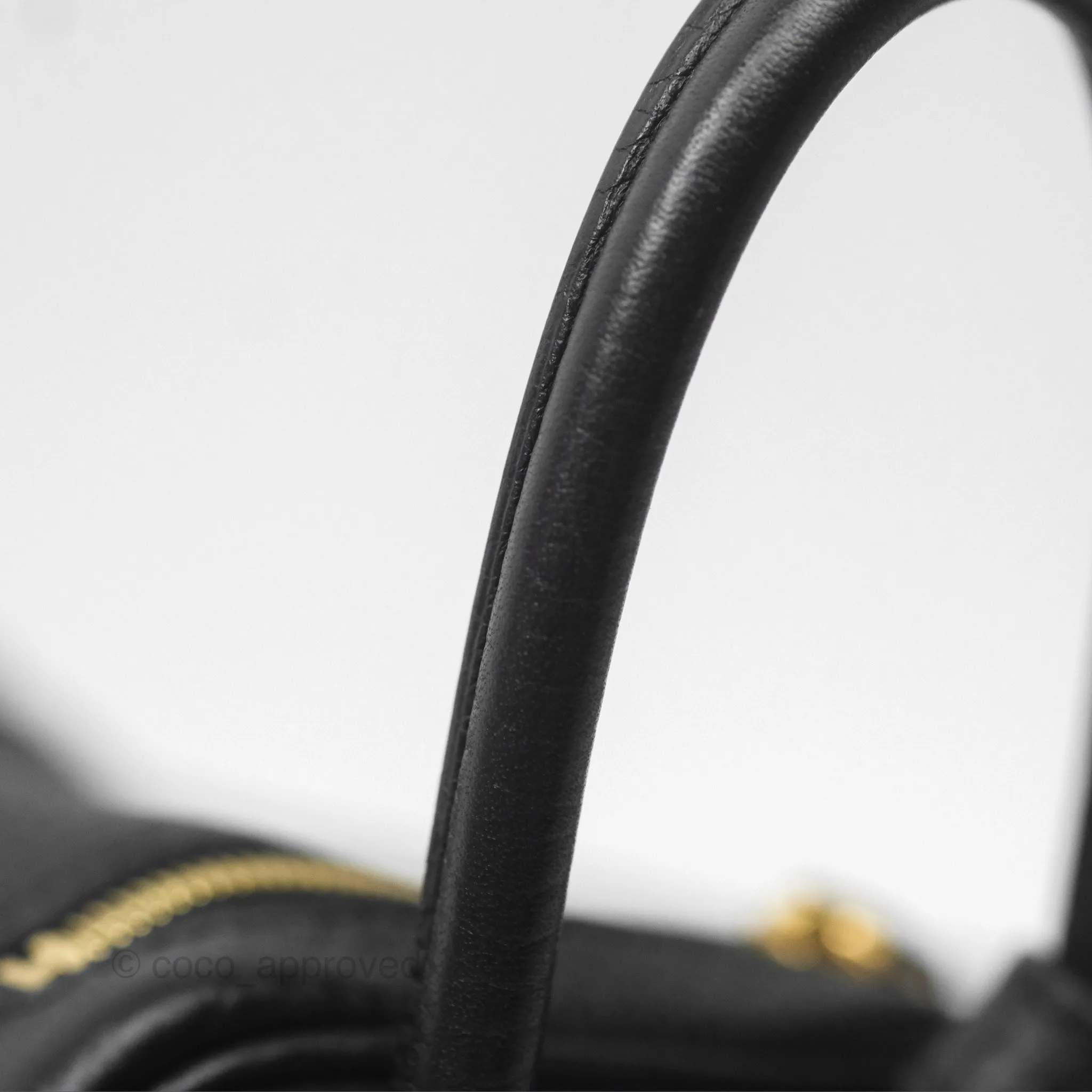 Herms Mini Lindy 20 Noir 89 Clemence Gold Hardware