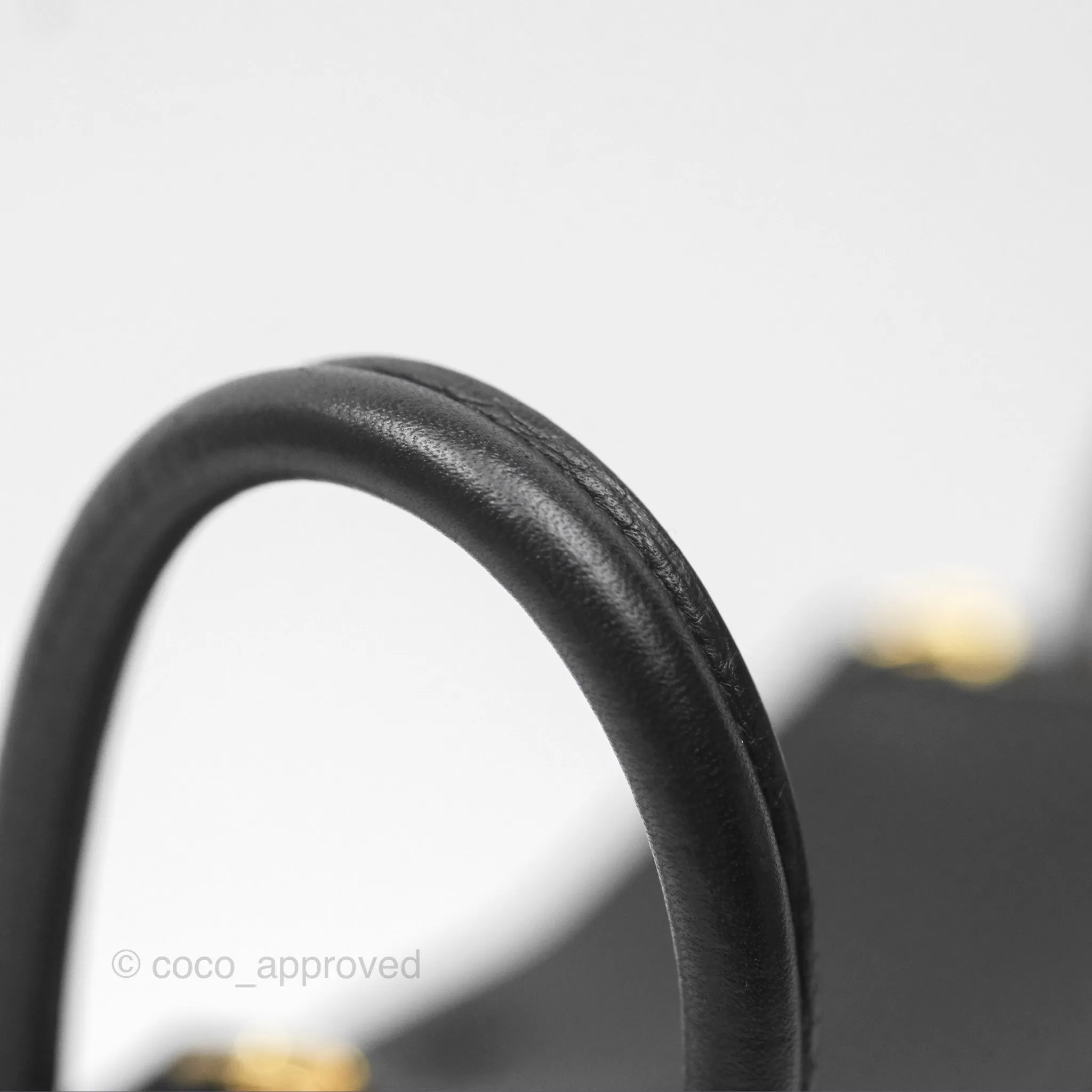 Herms Mini Lindy 20 Noir 89 Clemence Gold Hardware