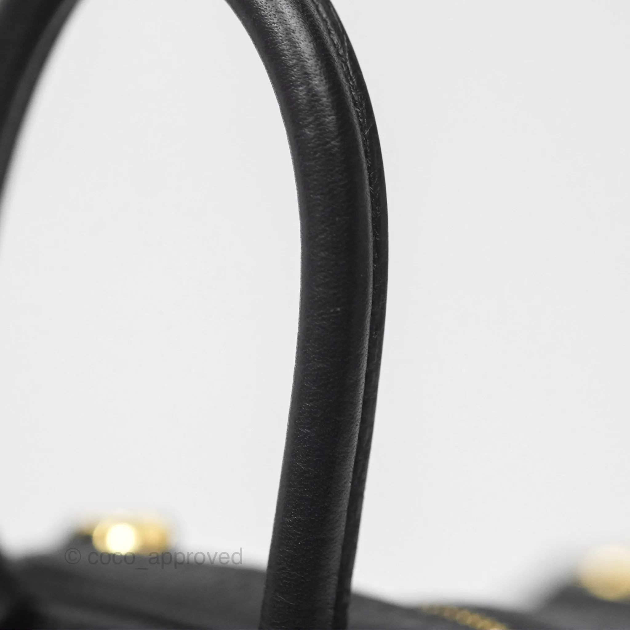 Herms Mini Lindy 20 Noir 89 Clemence Gold Hardware