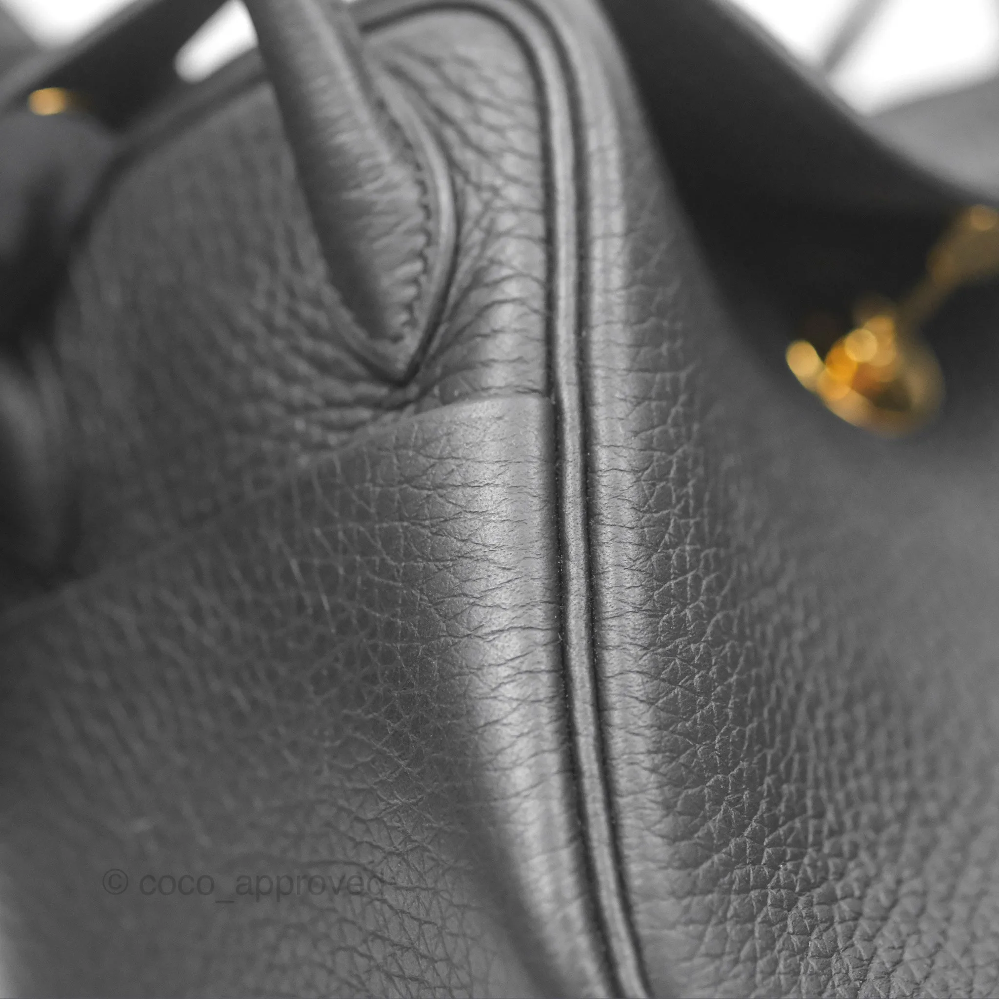 Herms Mini Lindy 20 Noir 89 Clemence Gold Hardware