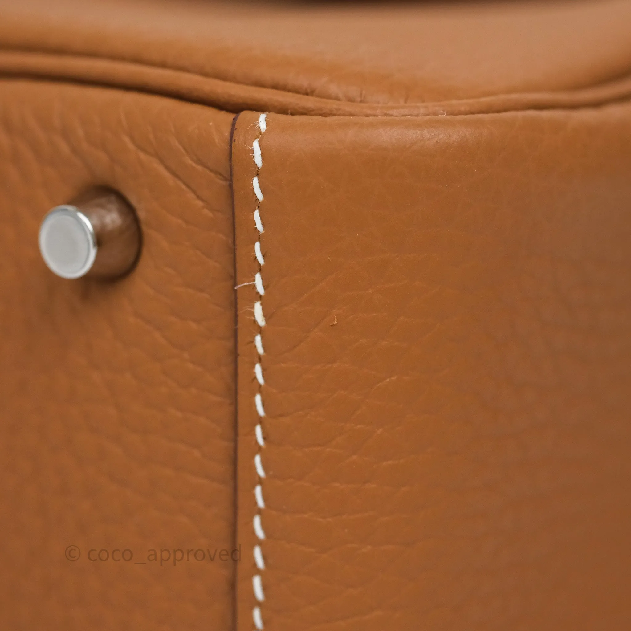 Herms Mini Lindy II 20 Gold 37 Clemence Gold Hardware